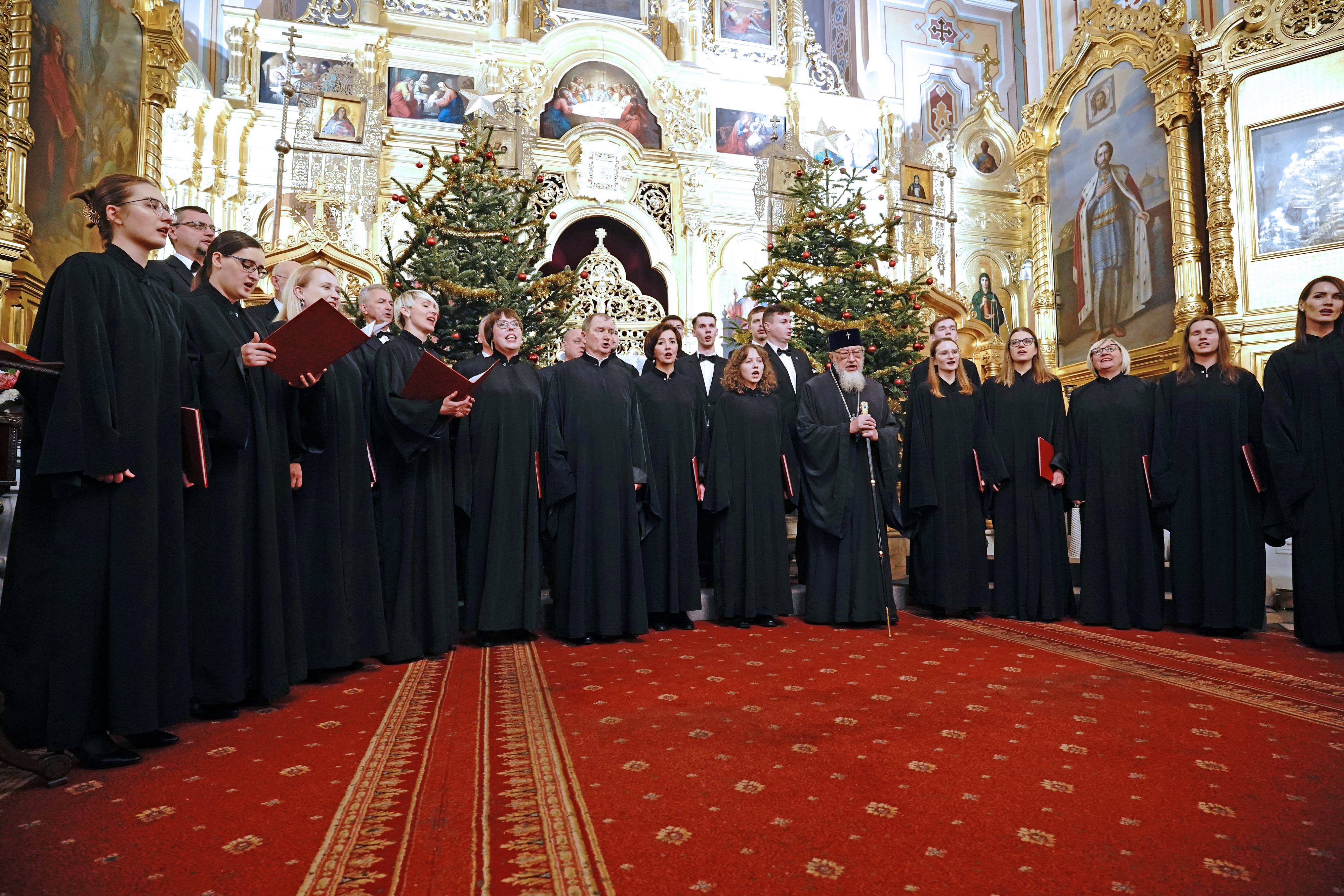 Carols concert in St. Mary Magdaleny Orthodox Cathedral in Warsaw