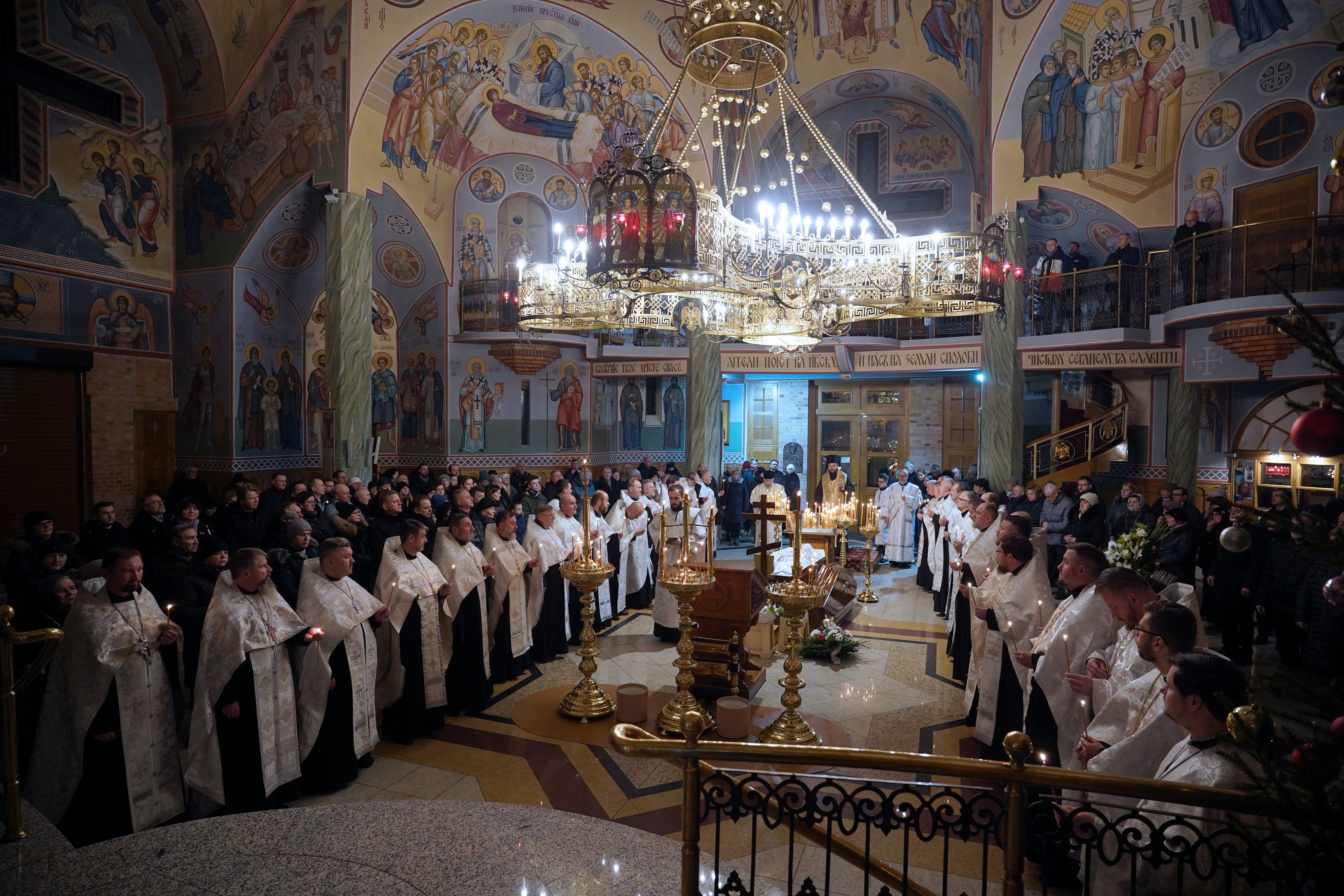 Funeral service of Fr. Anatol Ławreszuk