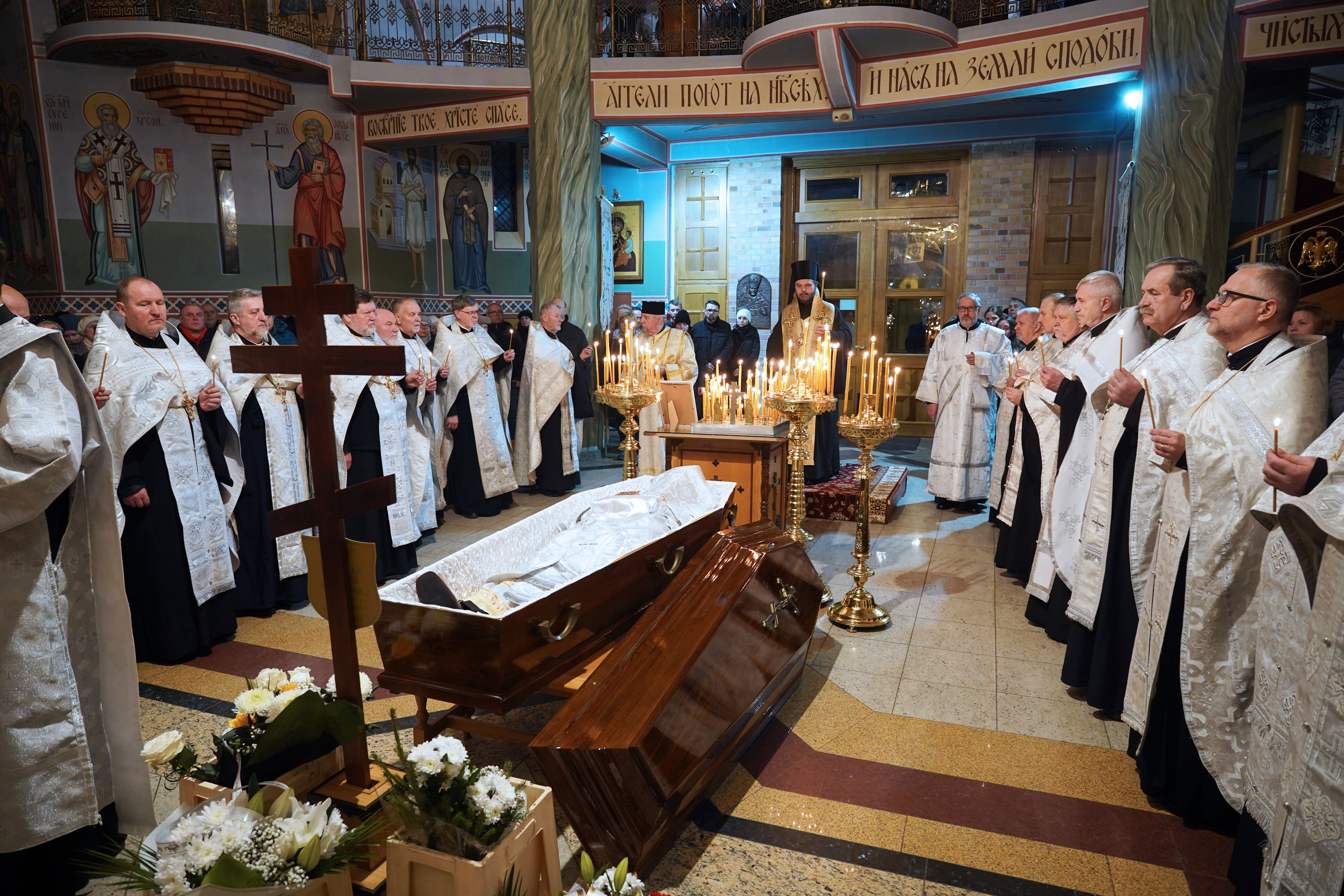 Funeral service of Fr. Anatol Ławreszuk
