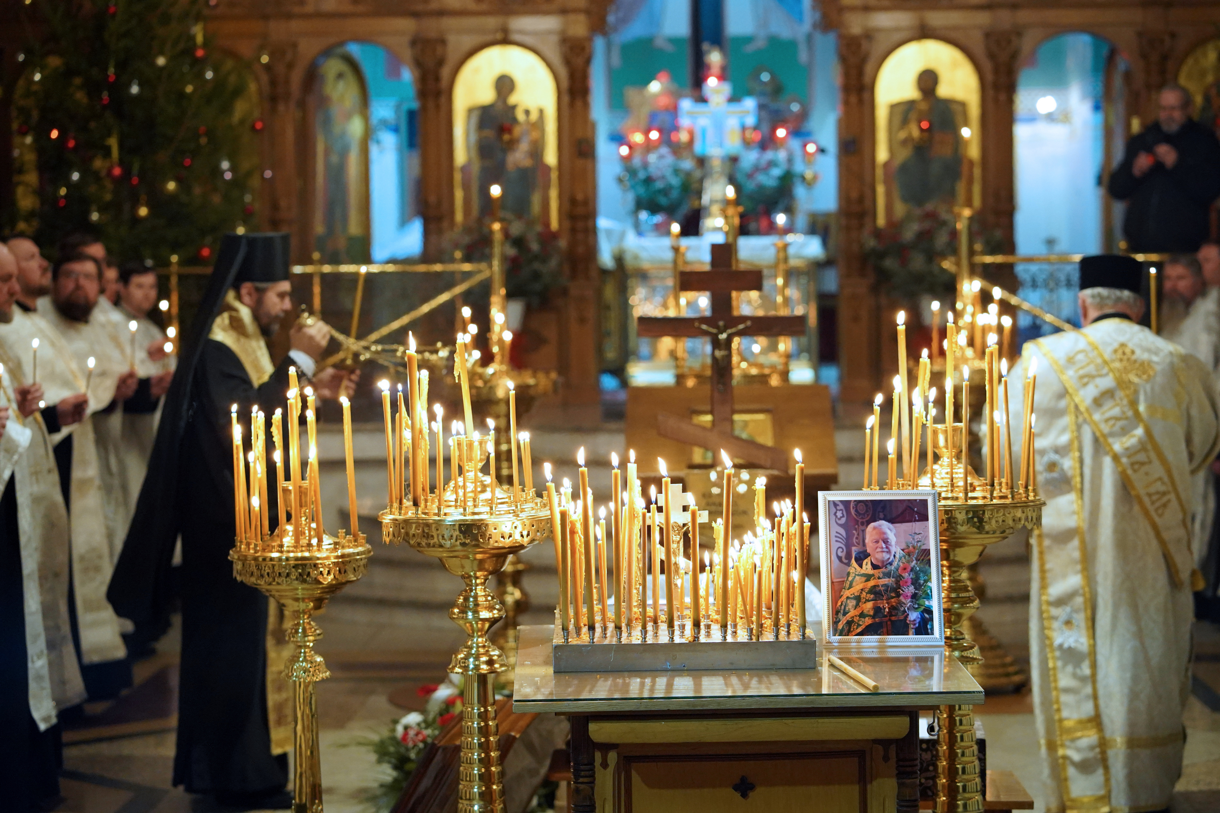 Funeral service of Fr. Anatol Ławreszuk
