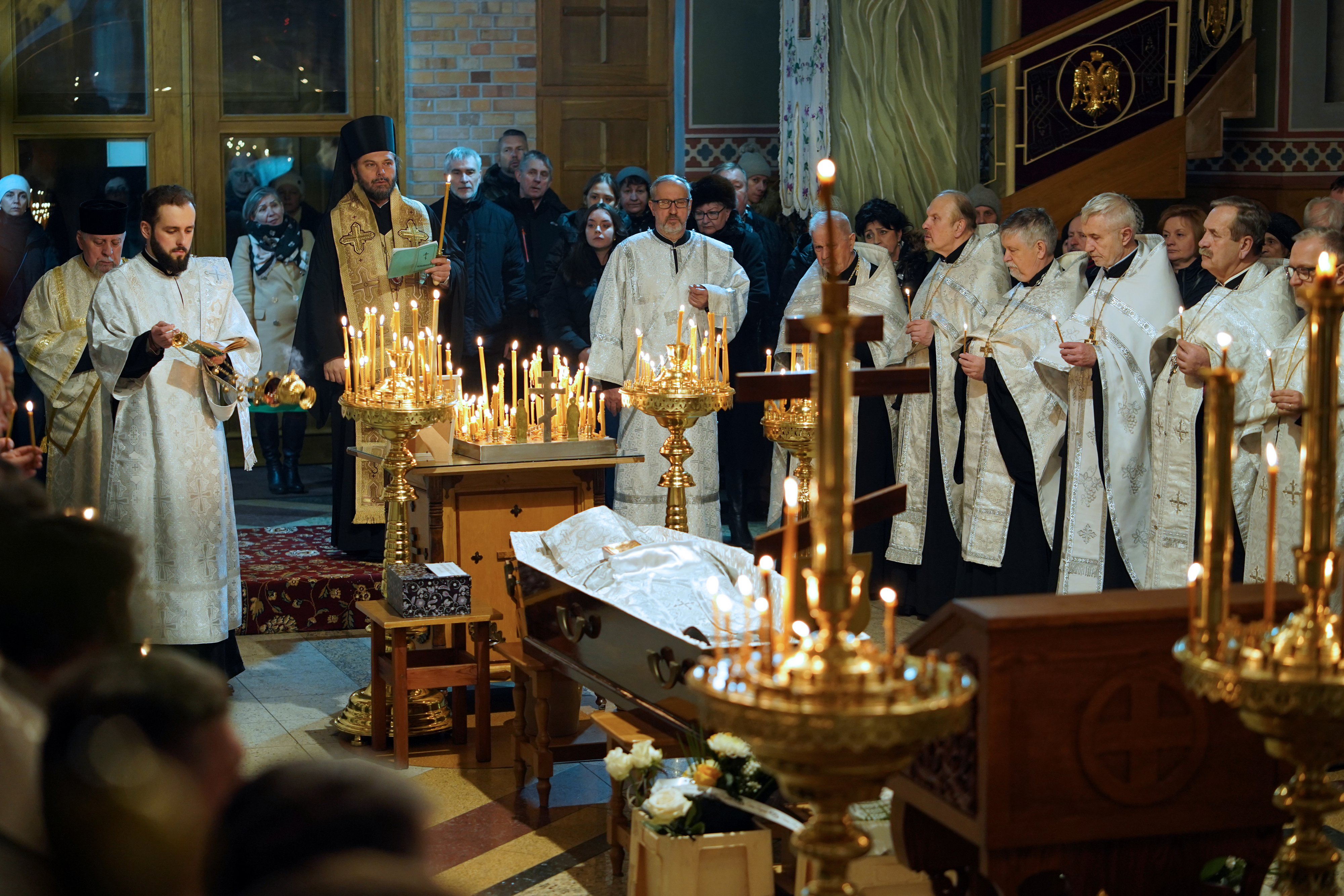 Funeral service of Fr. Anatol Ławreszuk