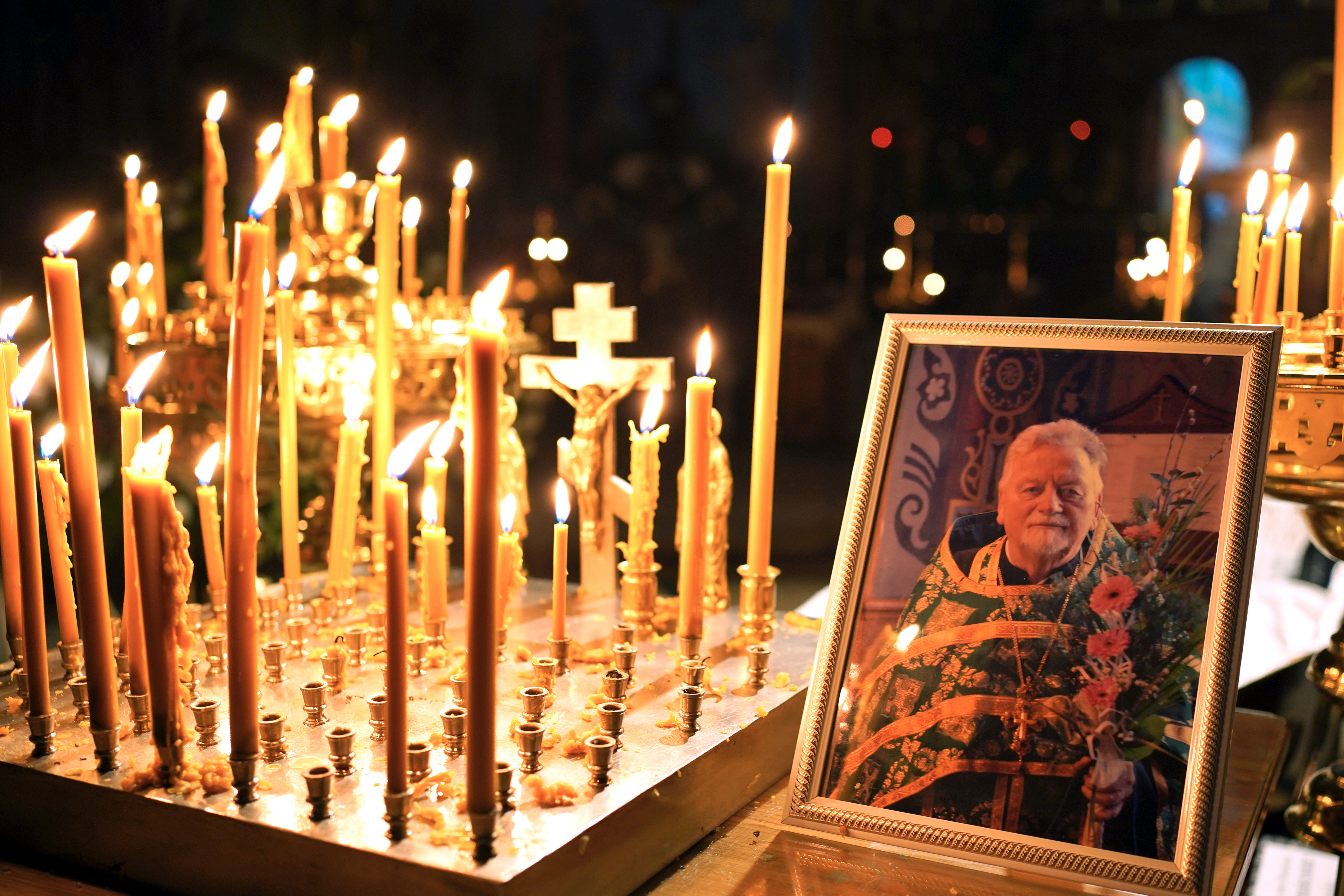 Funeral service of Fr. Anatol Ławreszuk
