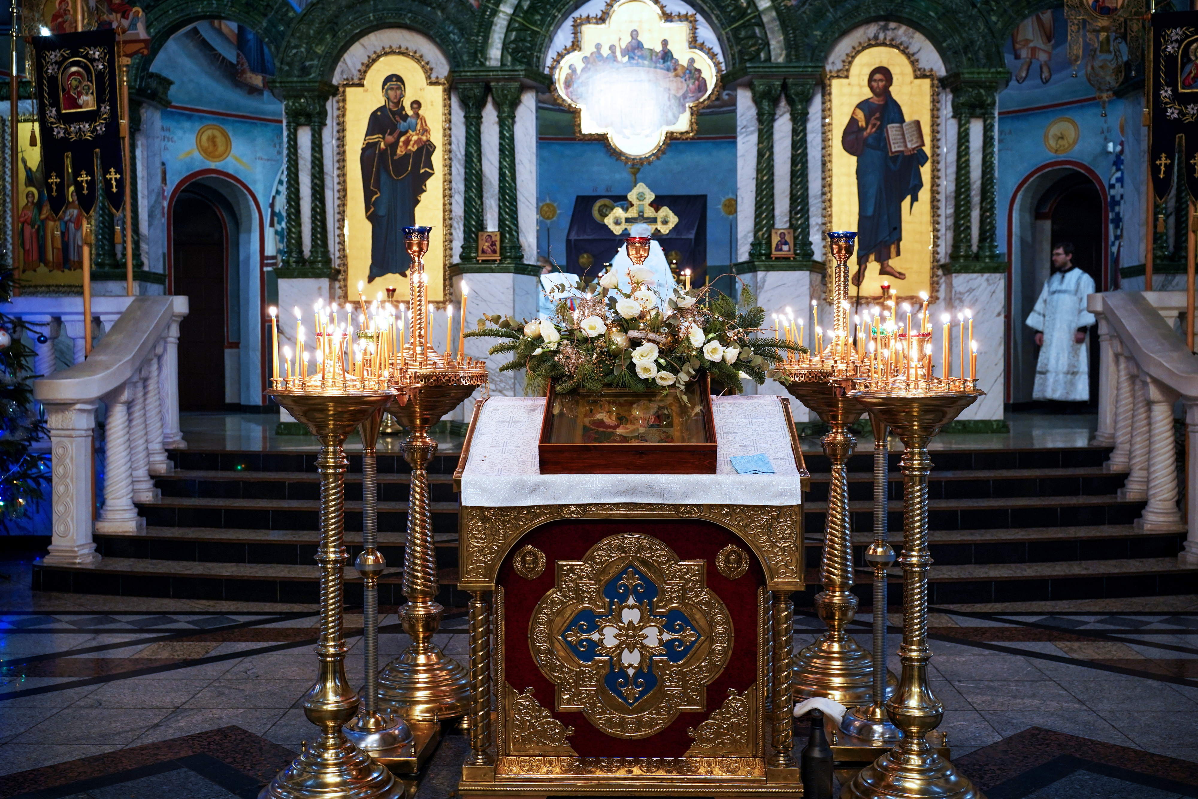 Epiphany Eve in Hagia Sophia Orthodox Church in Białystok, 2025