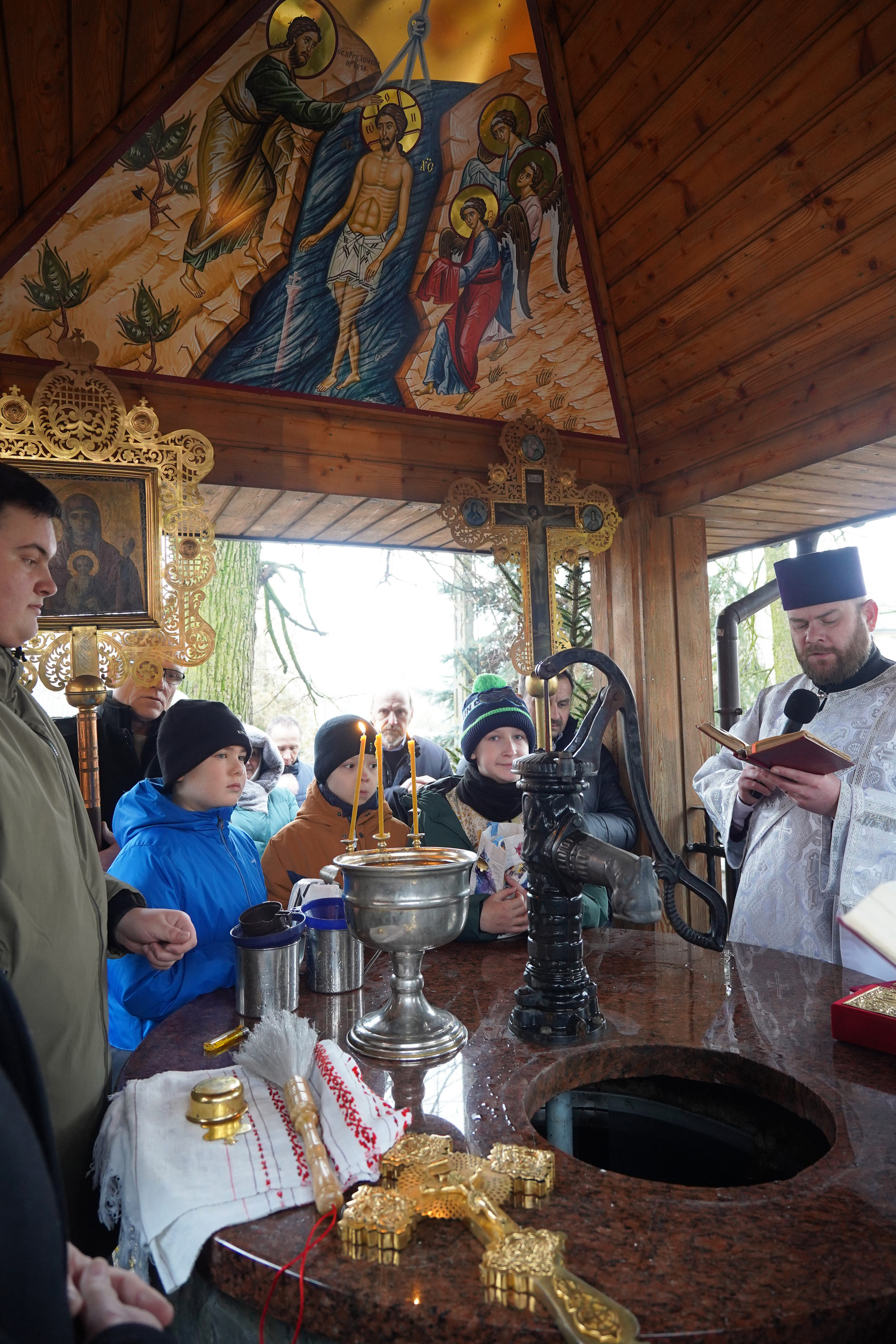 Epiphany in the Nativity of the Blessed Virgin Mary Orthodox church in Bielsk Podlaski