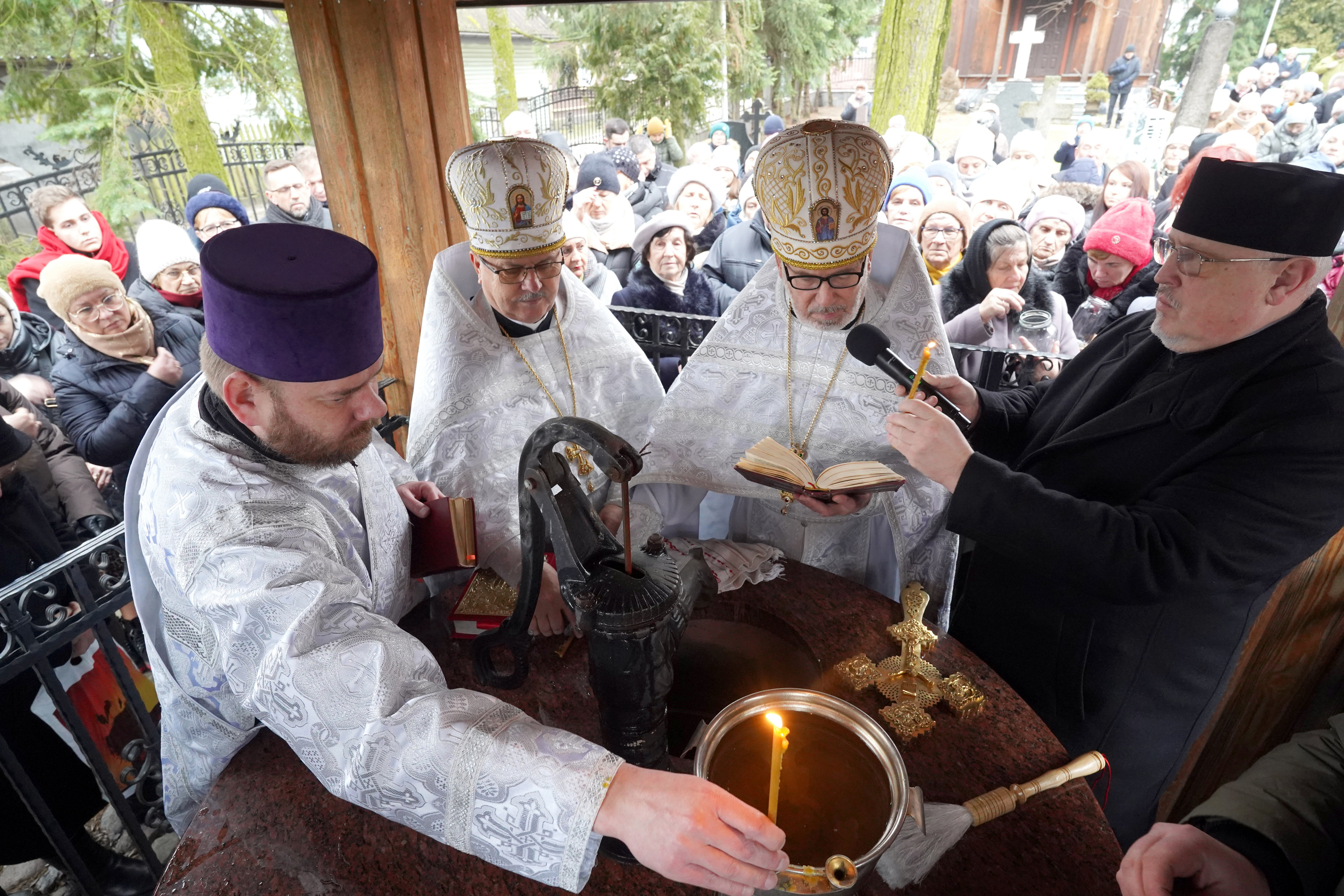 Epiphany in the Nativity of the Blessed Virgin Mary Orthodox church in Bielsk Podlaski