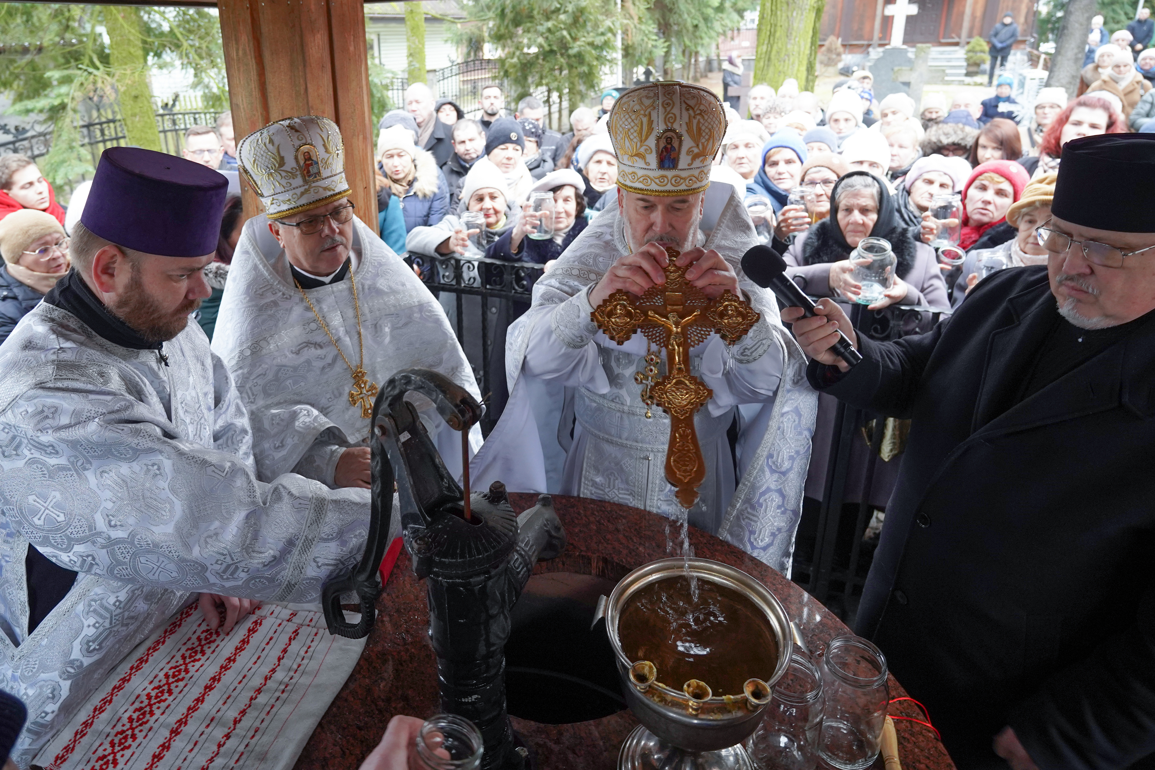 Epiphany in the Nativity of the Blessed Virgin Mary Orthodox church in Bielsk Podlaski