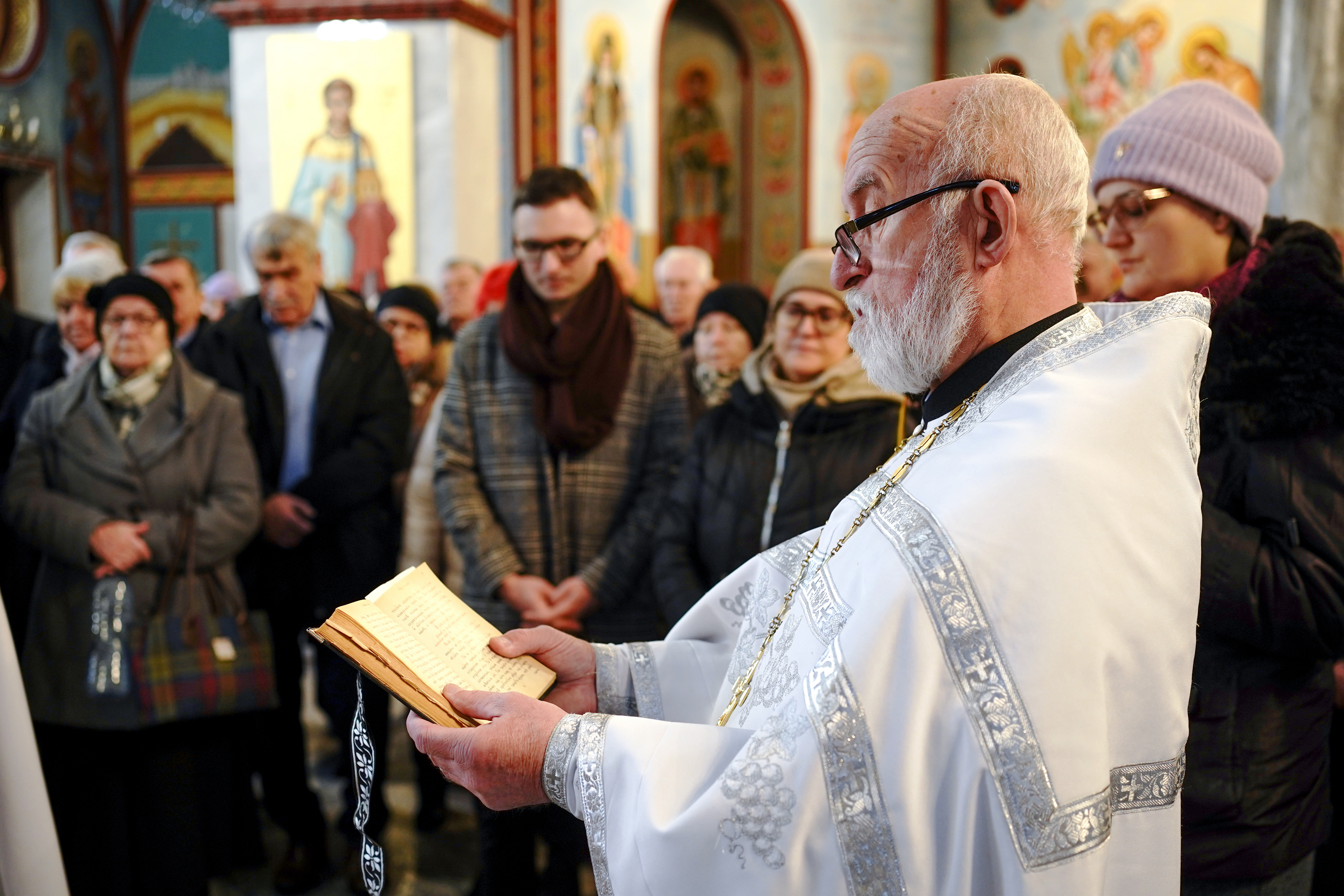 Epiphany Eve in Hagia Sophia Orthodox Church in Białystok, 2025