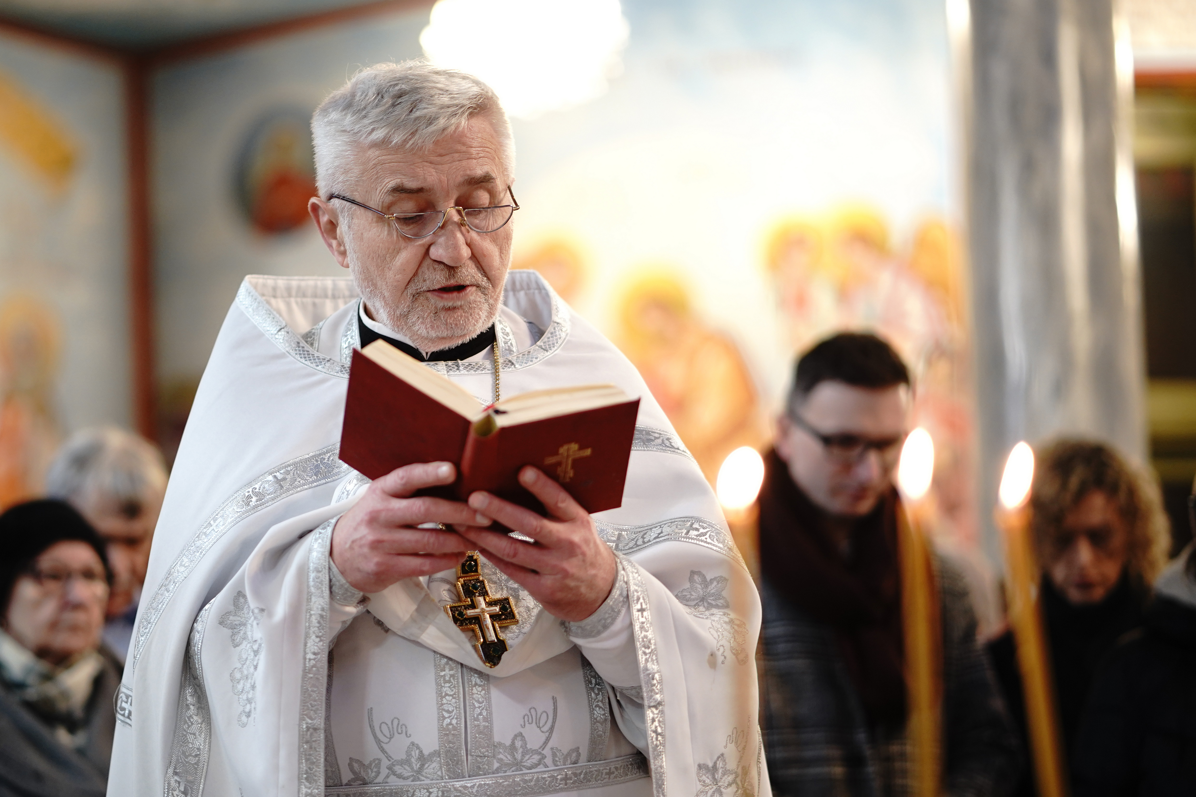 Epiphany Eve in Hagia Sophia Orthodox Church in Białystok, 2025