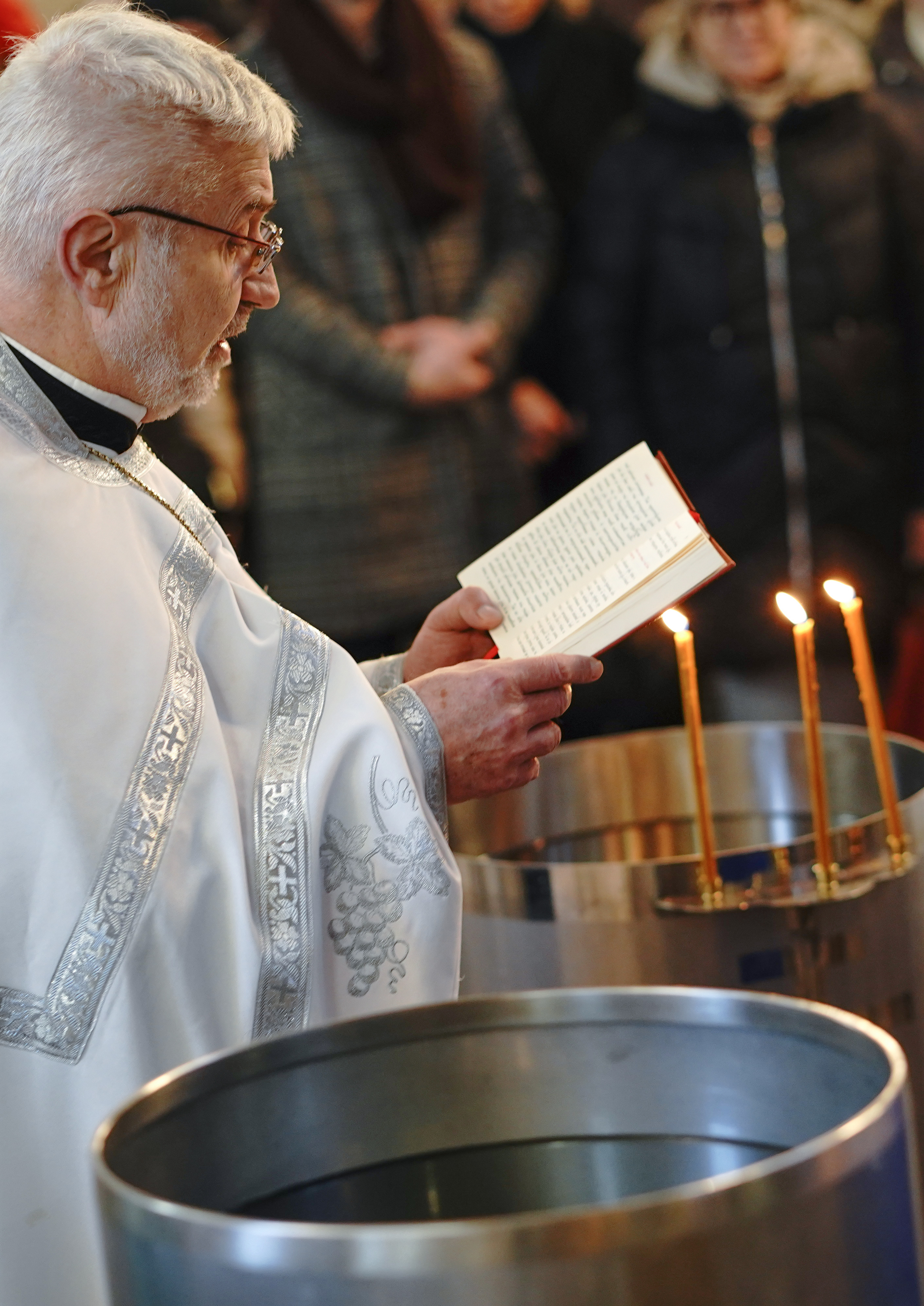 Epiphany Eve in Hagia Sophia Orthodox Church in Białystok, 2025