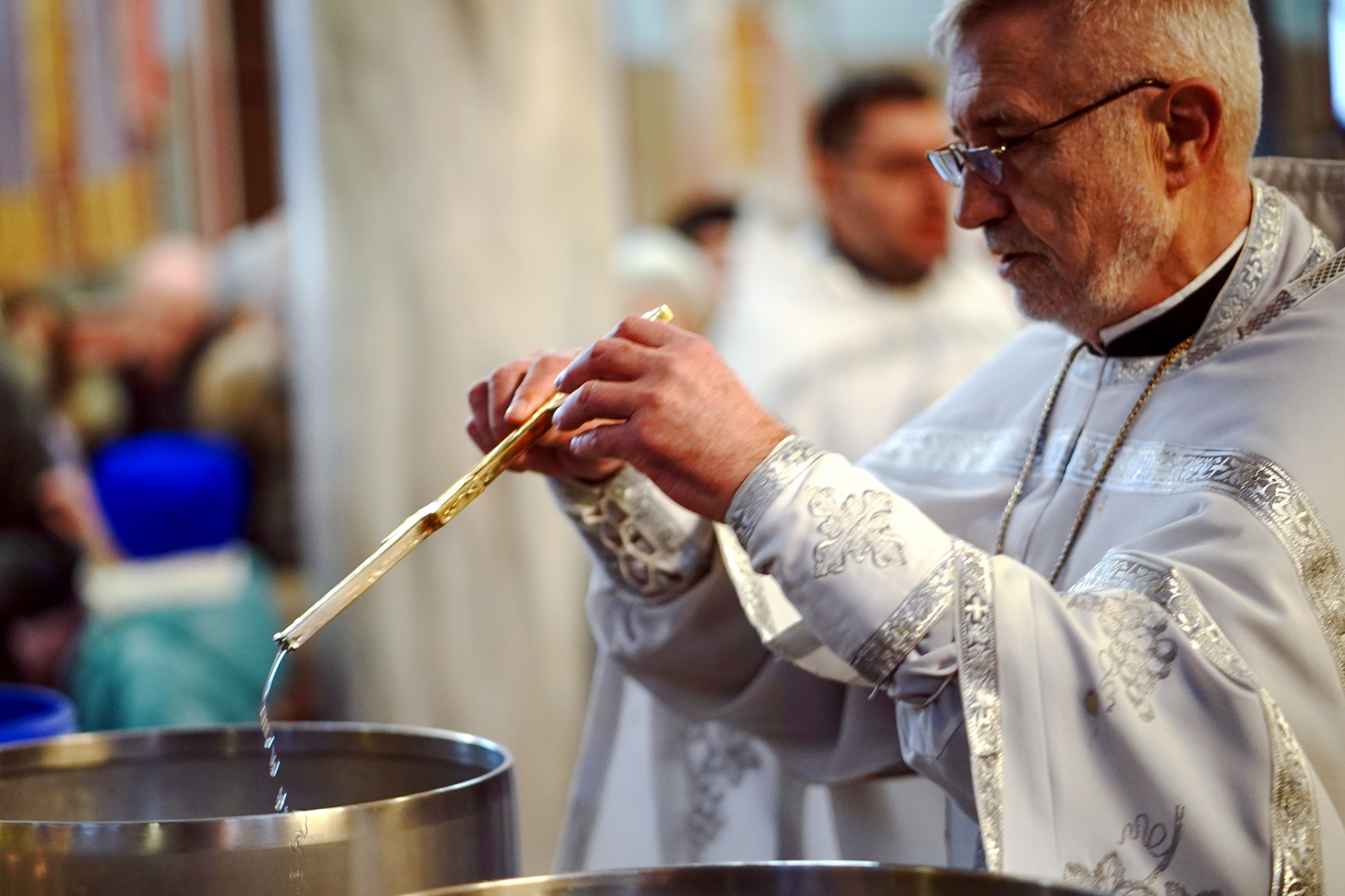 Epiphany Eve in Hagia Sophia Orthodox Church in Białystok, 2025