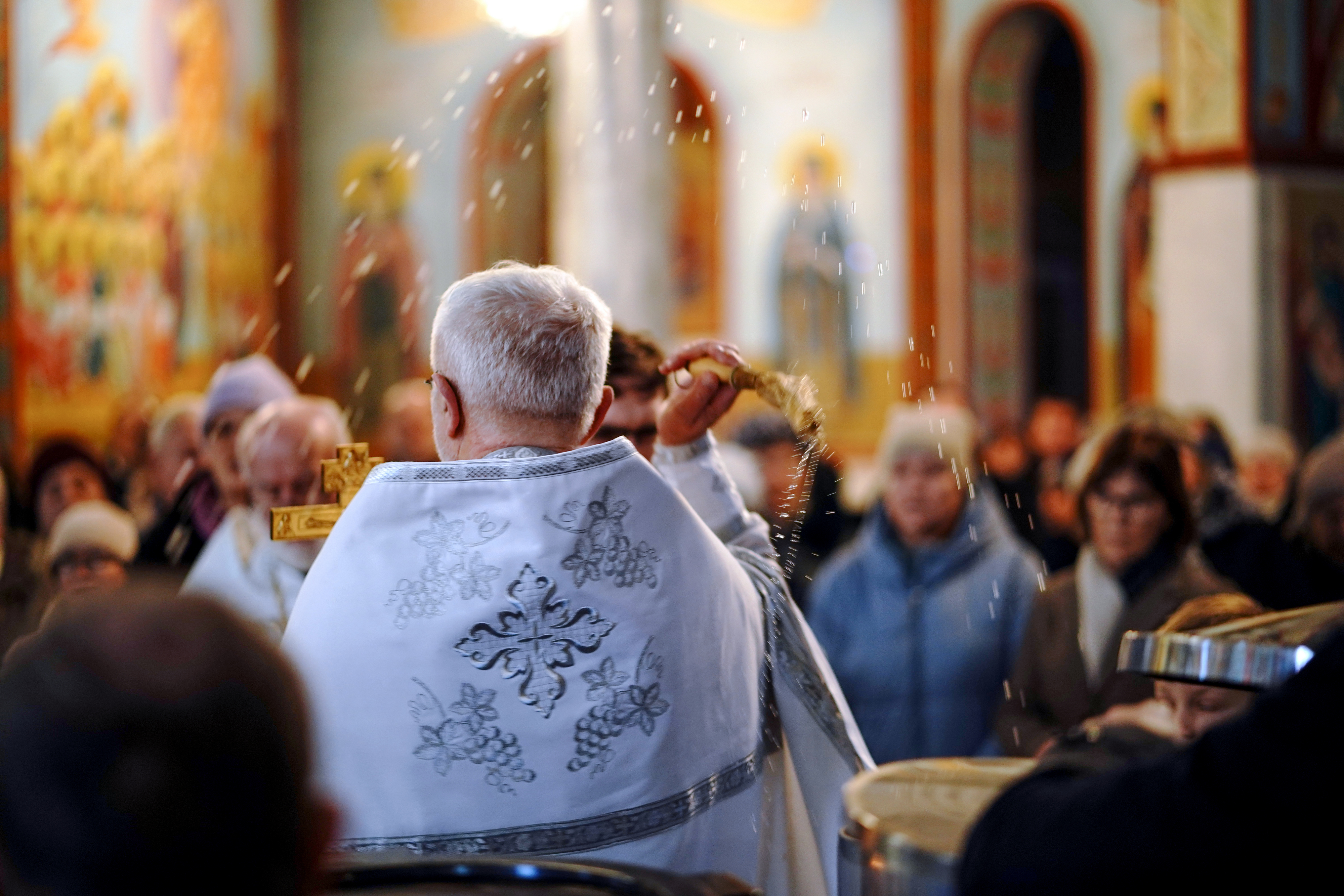 Epiphany Eve in Hagia Sophia Orthodox Church in Białystok, 2025
