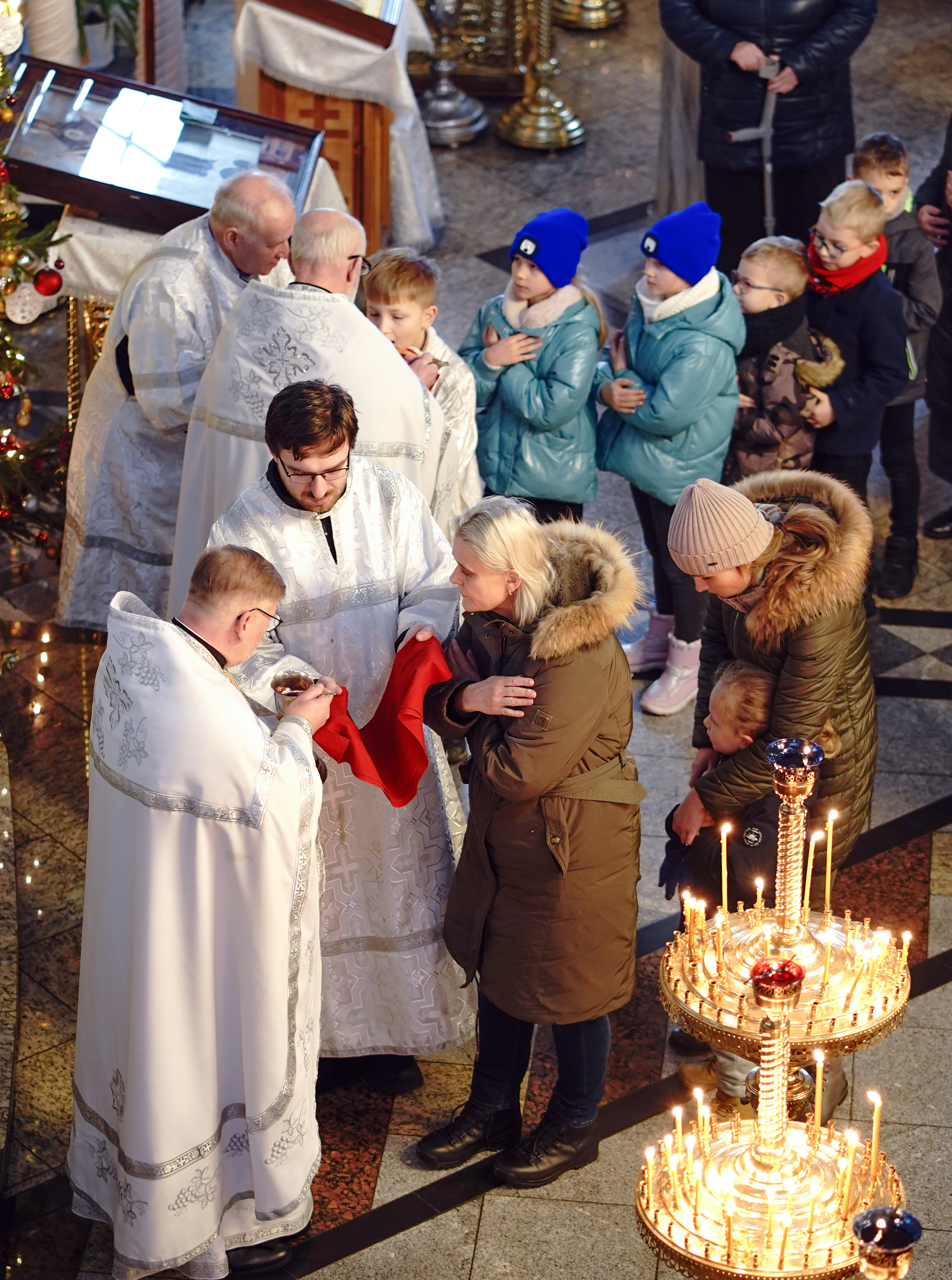 Epiphany Eve in Hagia Sophia Orthodox Church in Białystok, 2025