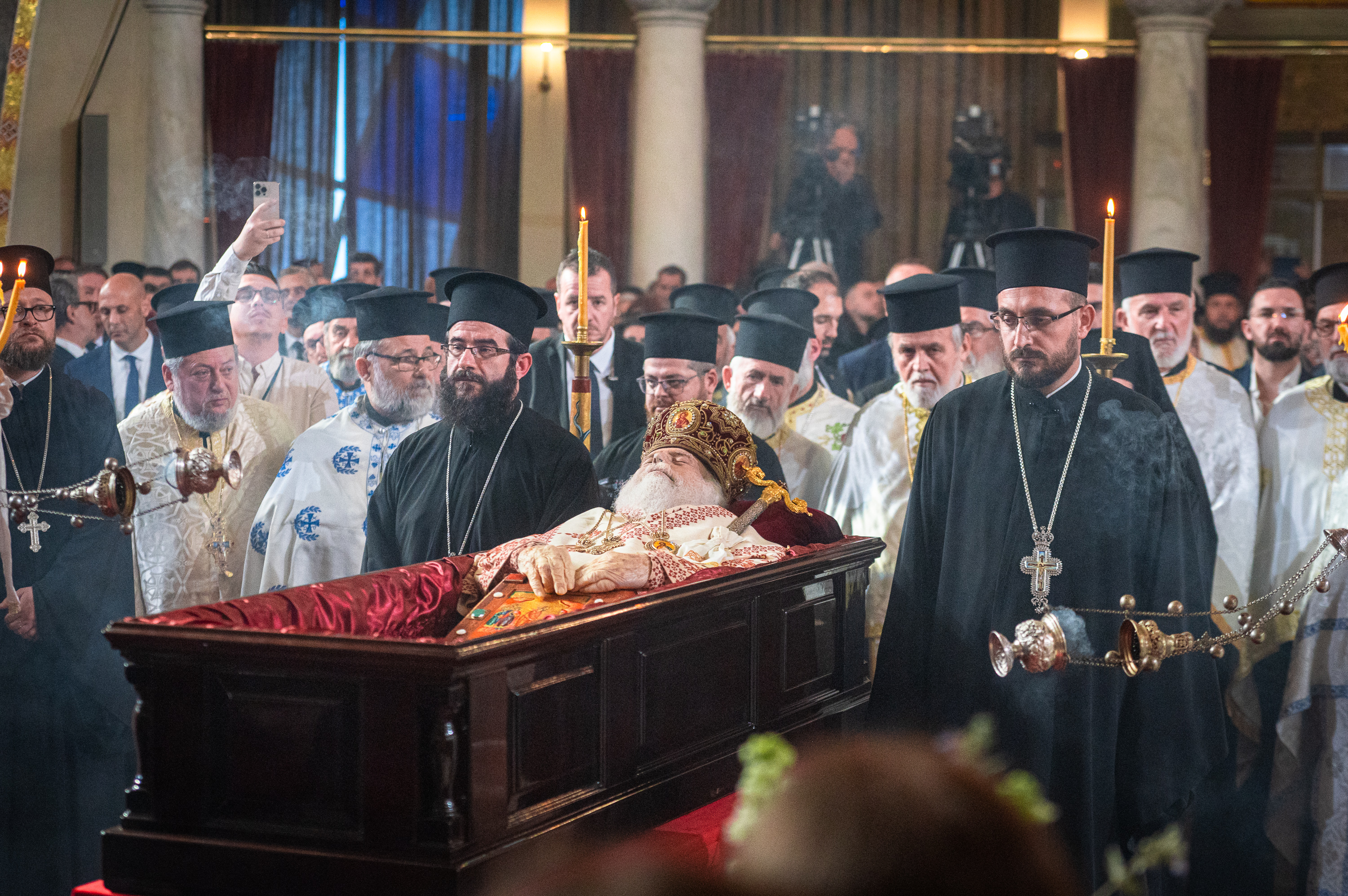 Funeral of the Archibishop Anastasios