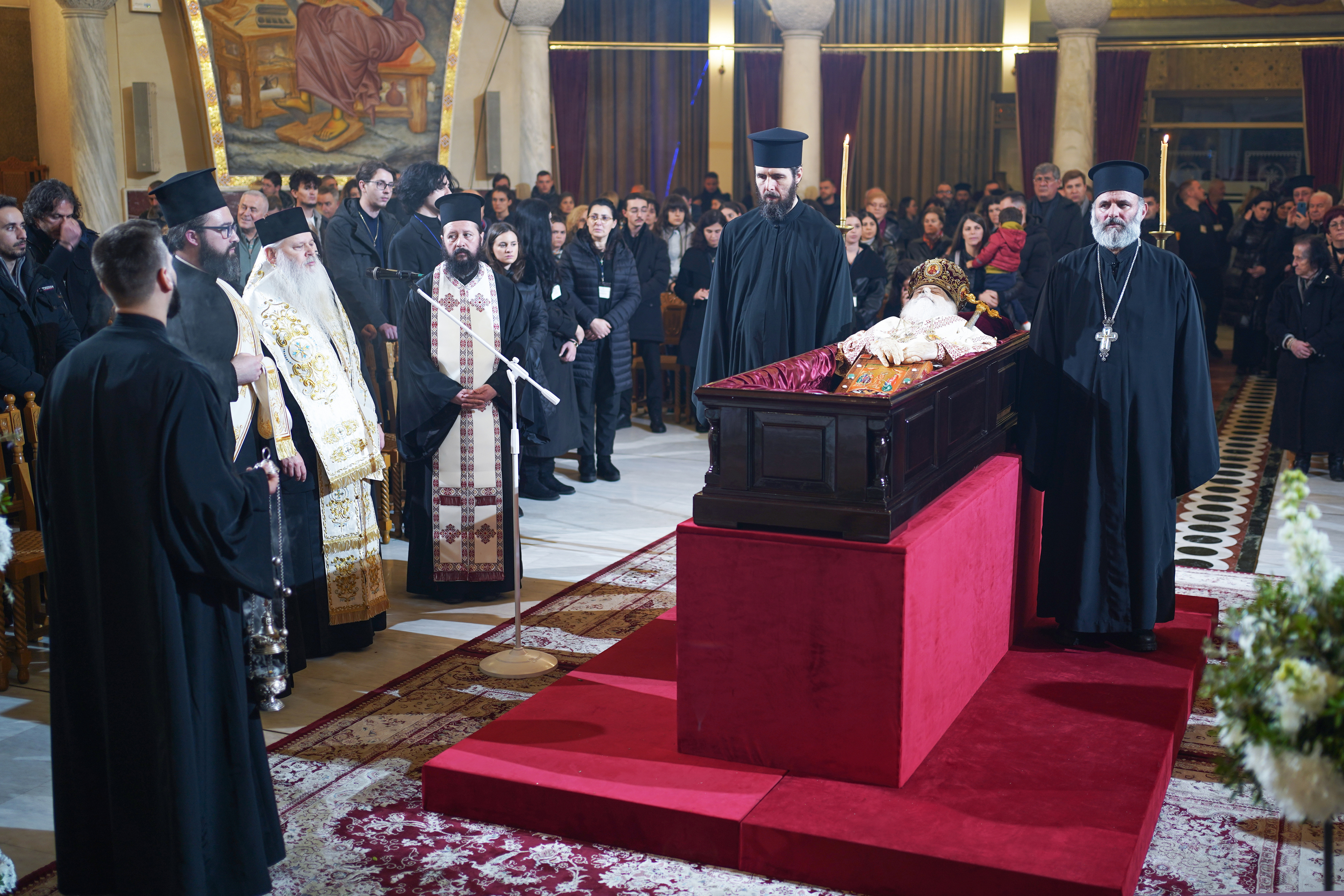 Archbishop Anastasios of Tirana, Durres and All Albania funeral