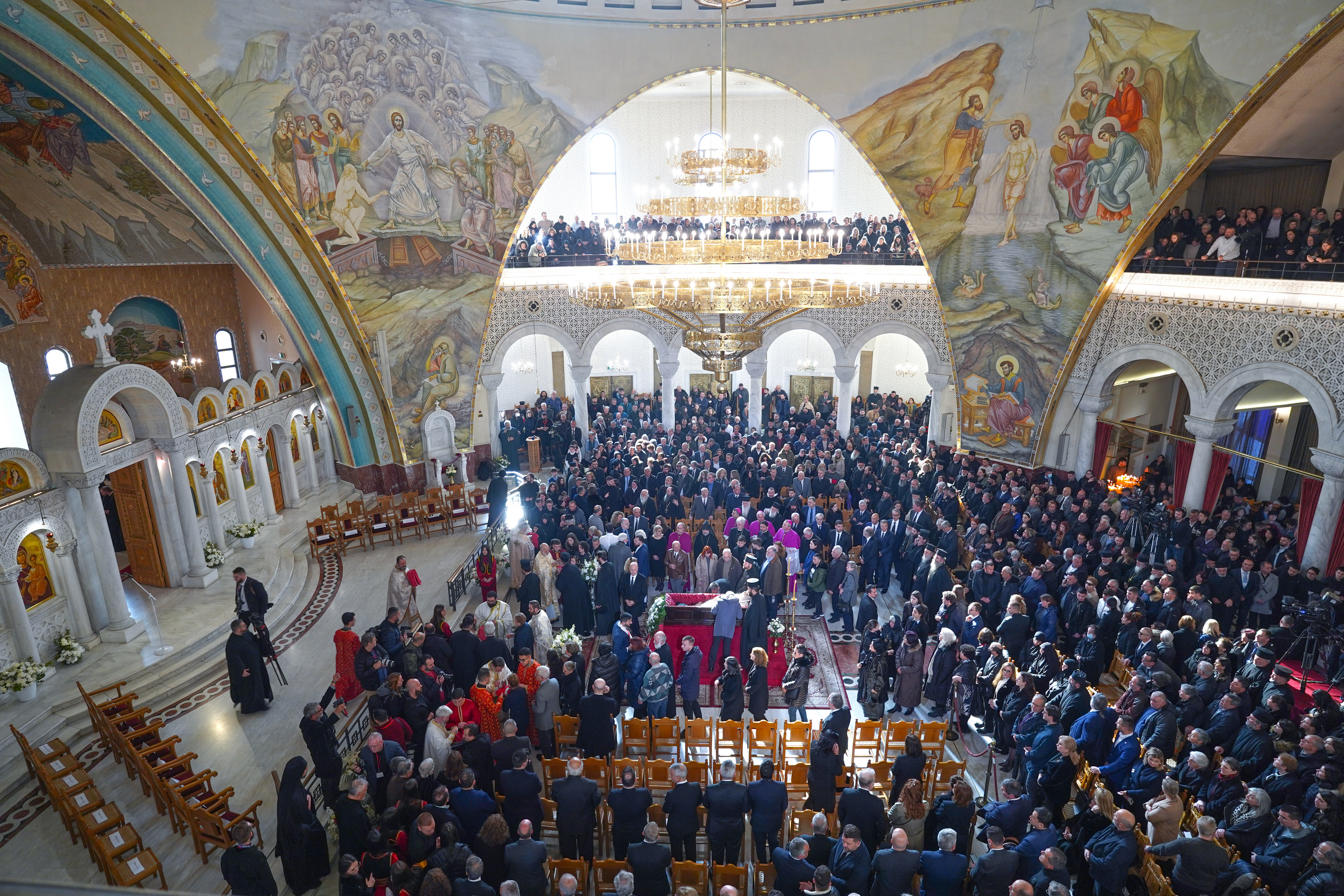 Archbishop Anastasios of Tirana, Durres and All Albania funeral