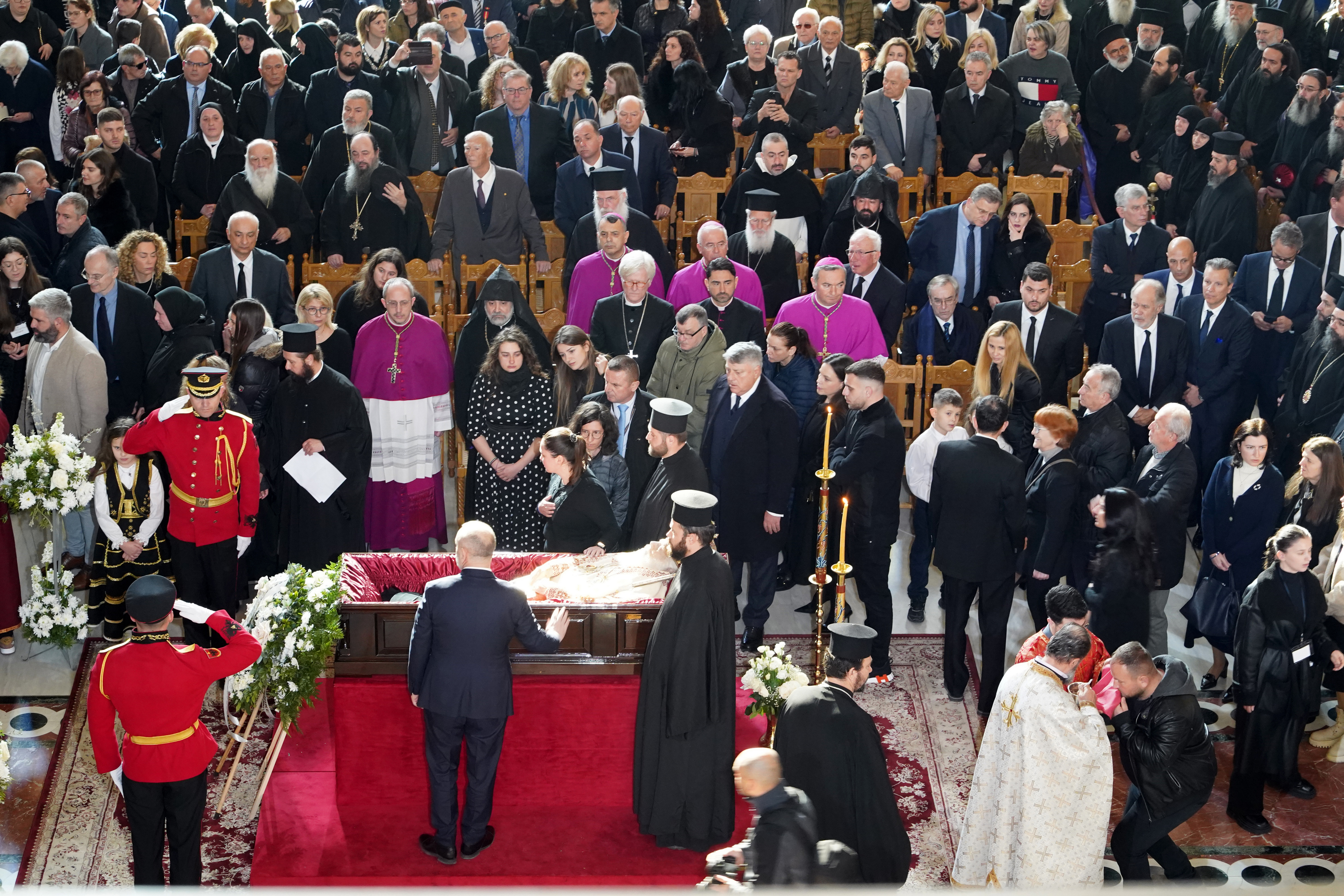 Archbishop Anastasios of Tirana, Durres and All Albania funeral