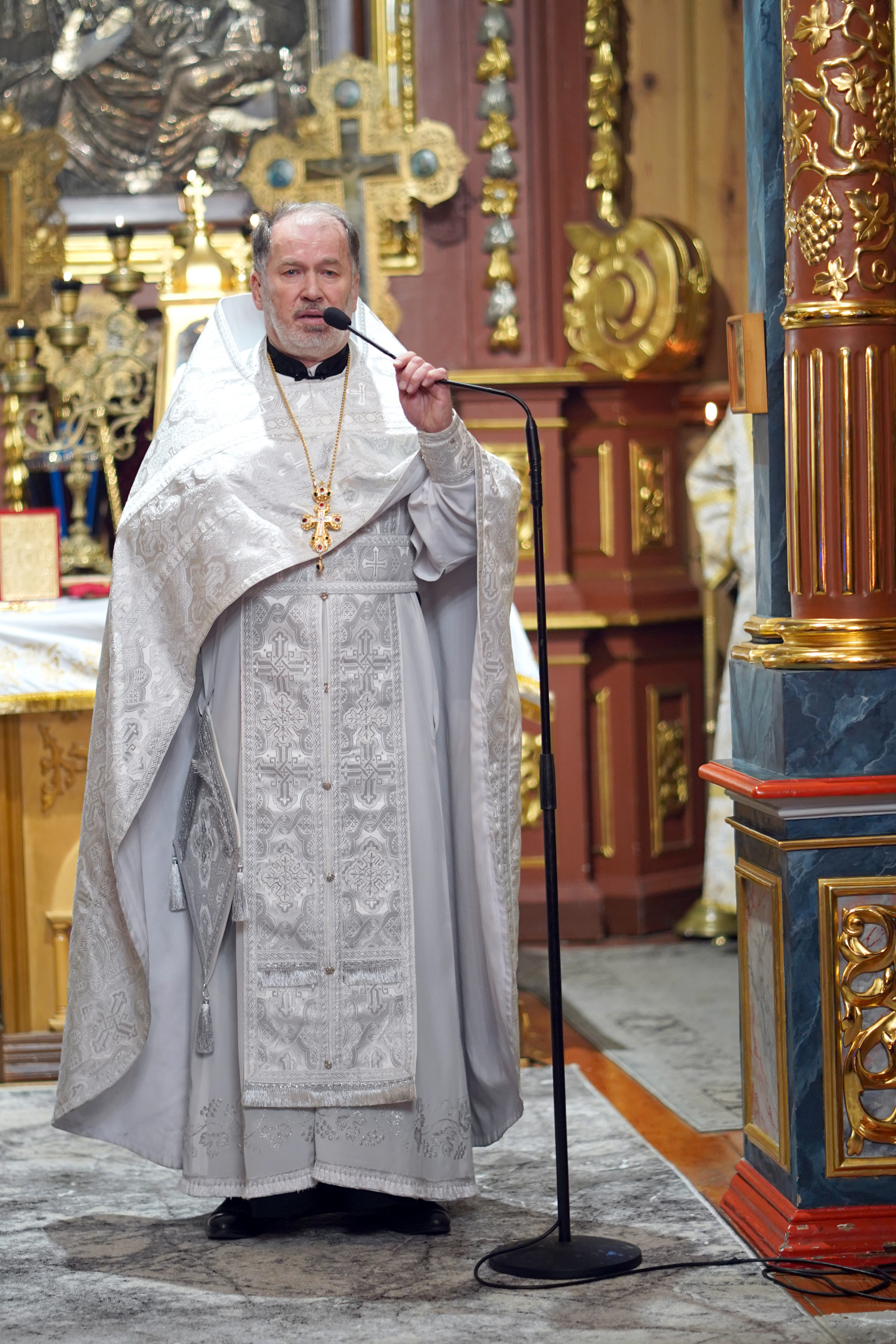 Epiphany in the Nativity of the Blessed Virgin Mary Orthodox church in Bielsk Podlaski