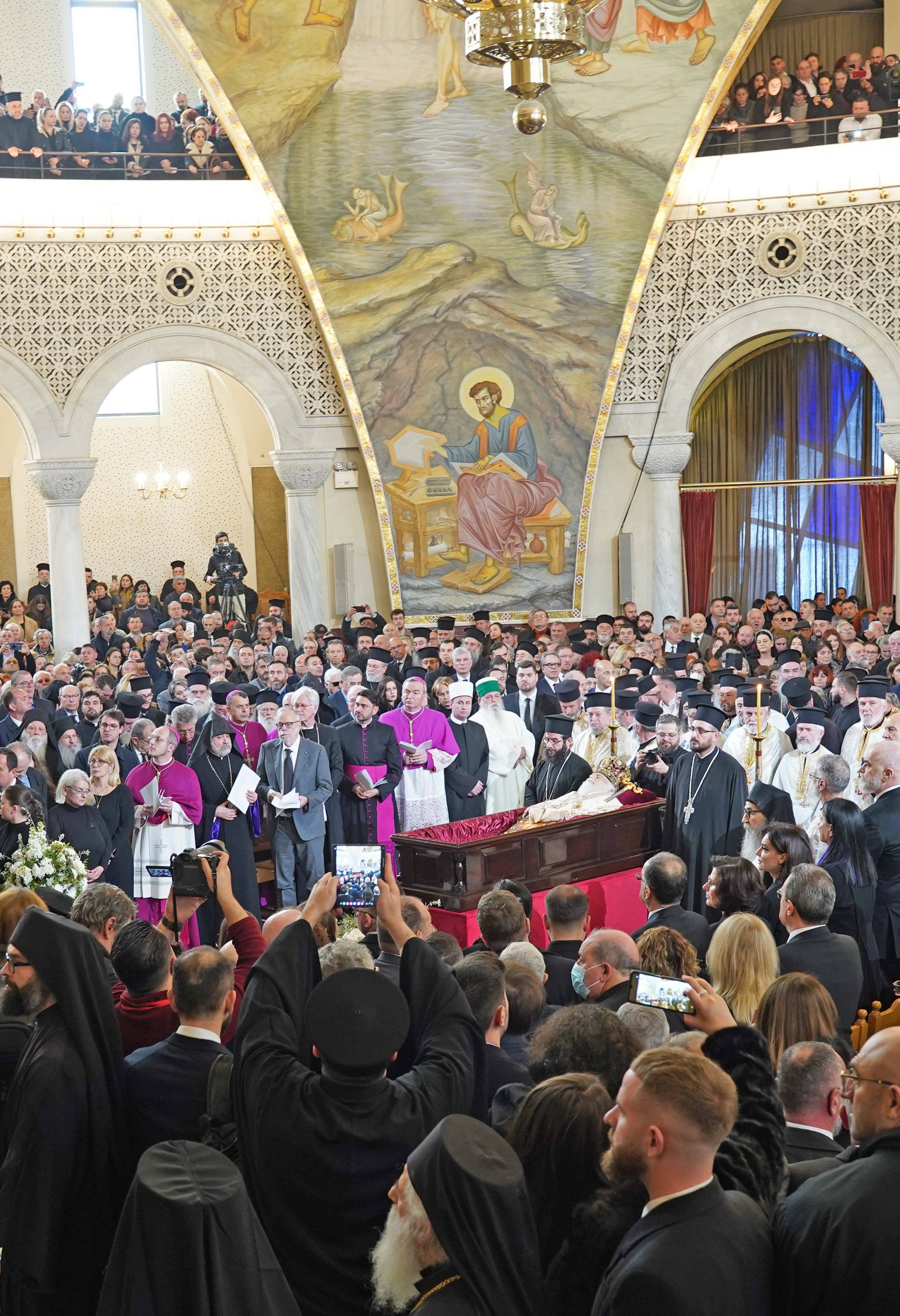 Archbishop Anastasios of Tirana, Durres and All Albania funeral