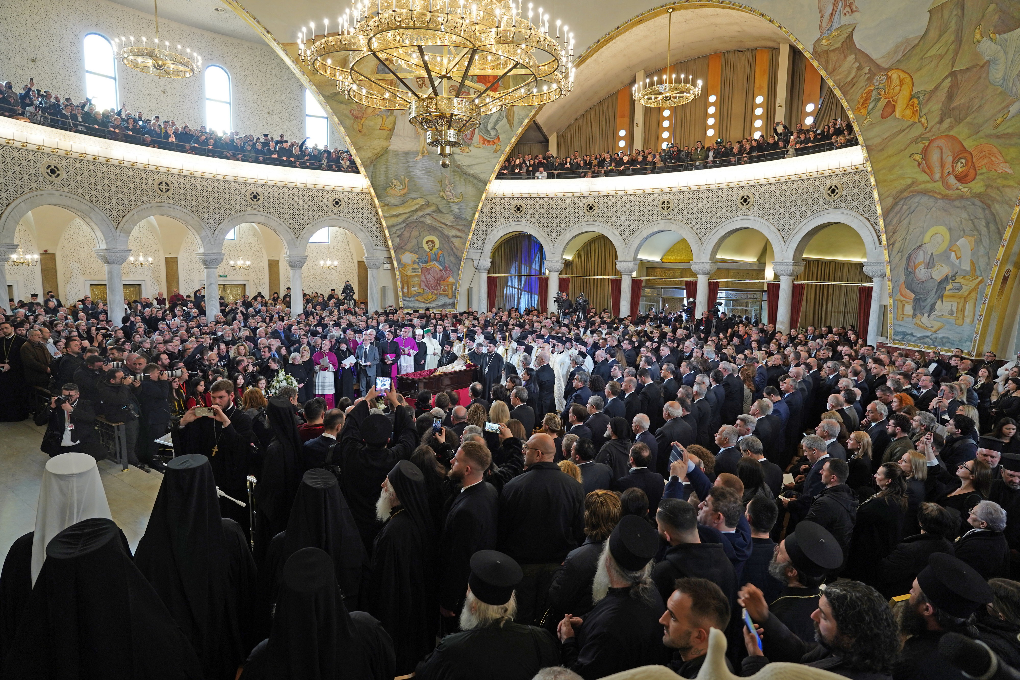 Archbishop Anastasios of Tirana, Durres and All Albania funeral