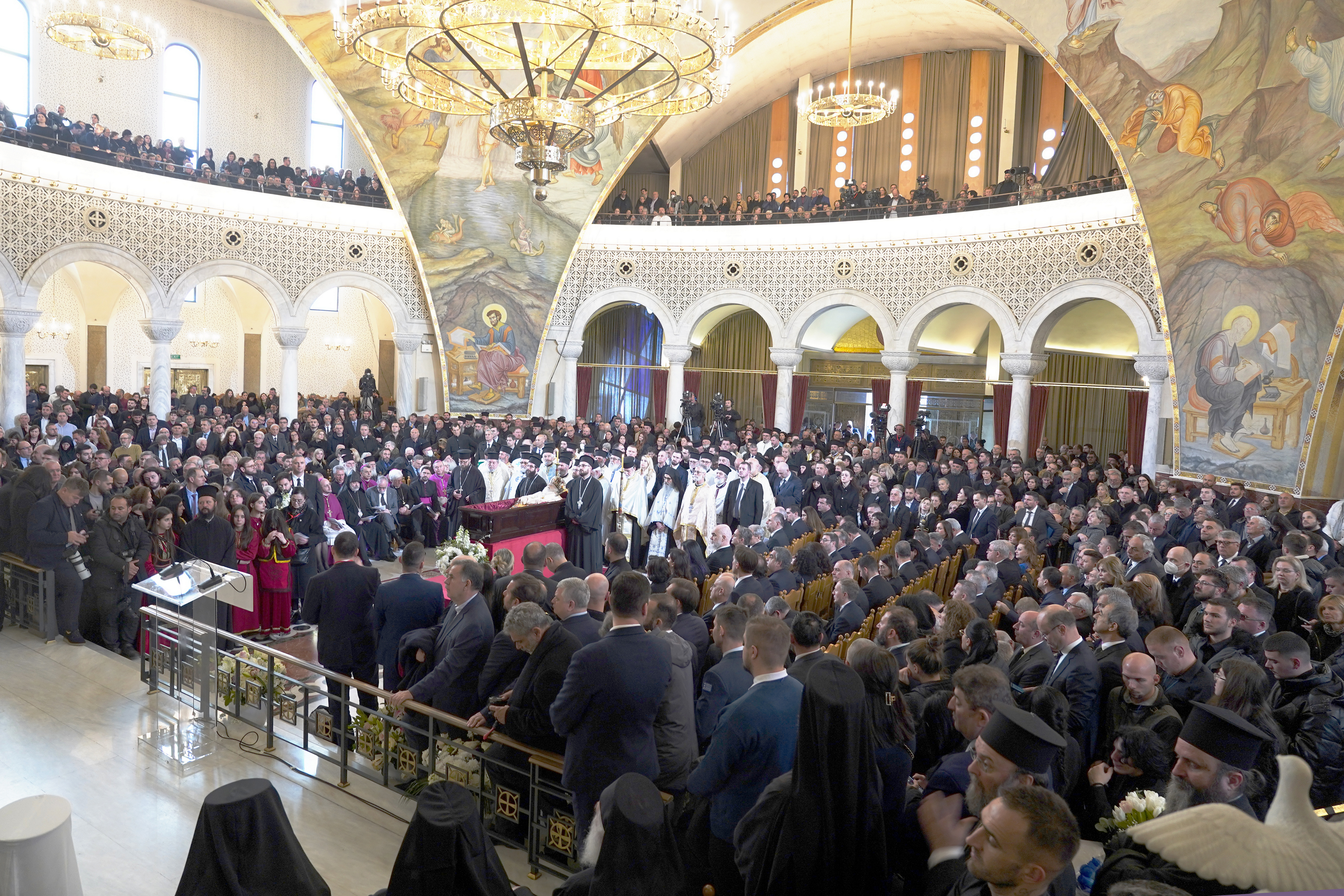 Archbishop Anastasios of Tirana, Durres and All Albania funeral