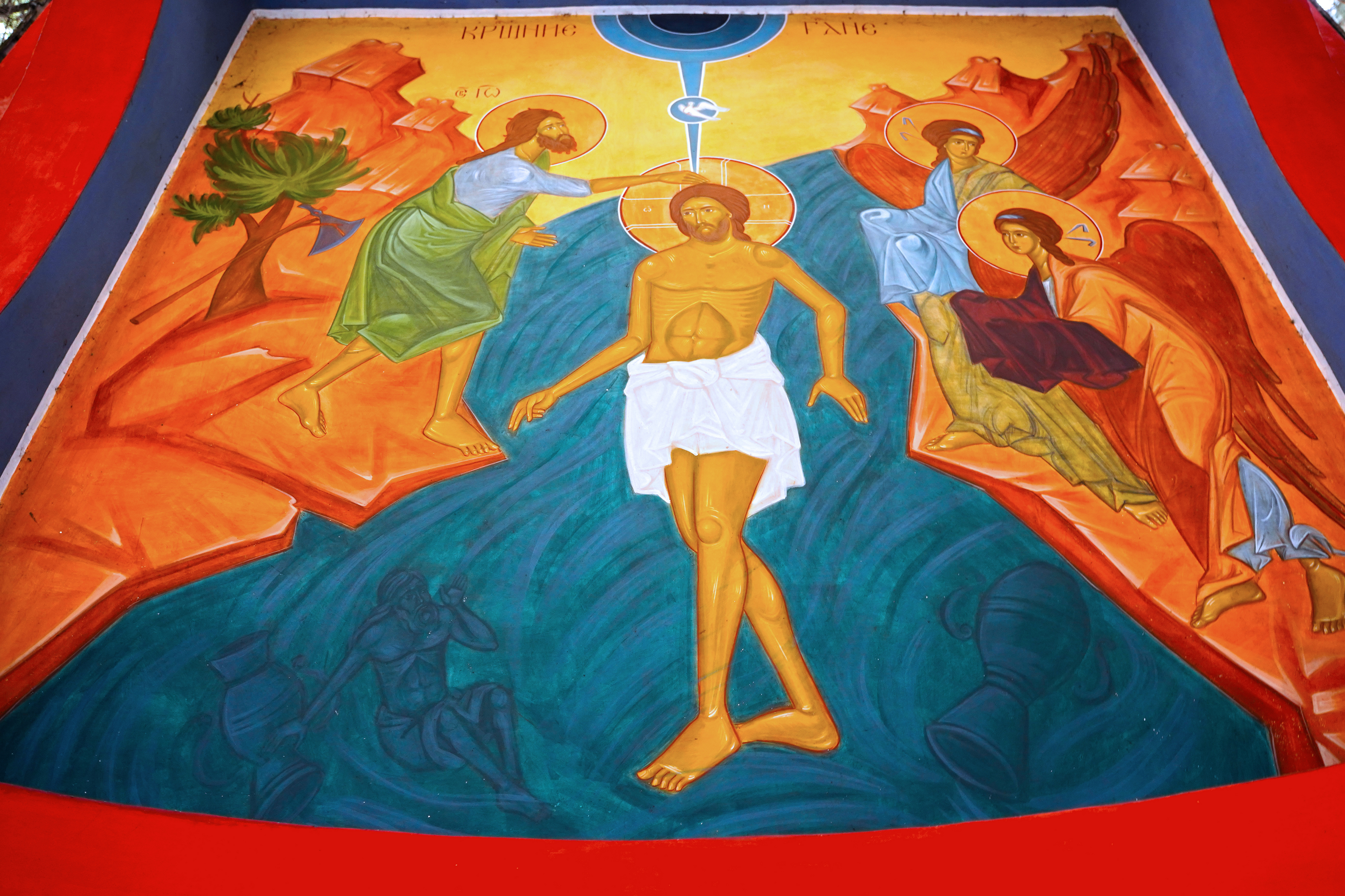St. Michael the Archangel church in Bielsk Podlaski - fresco