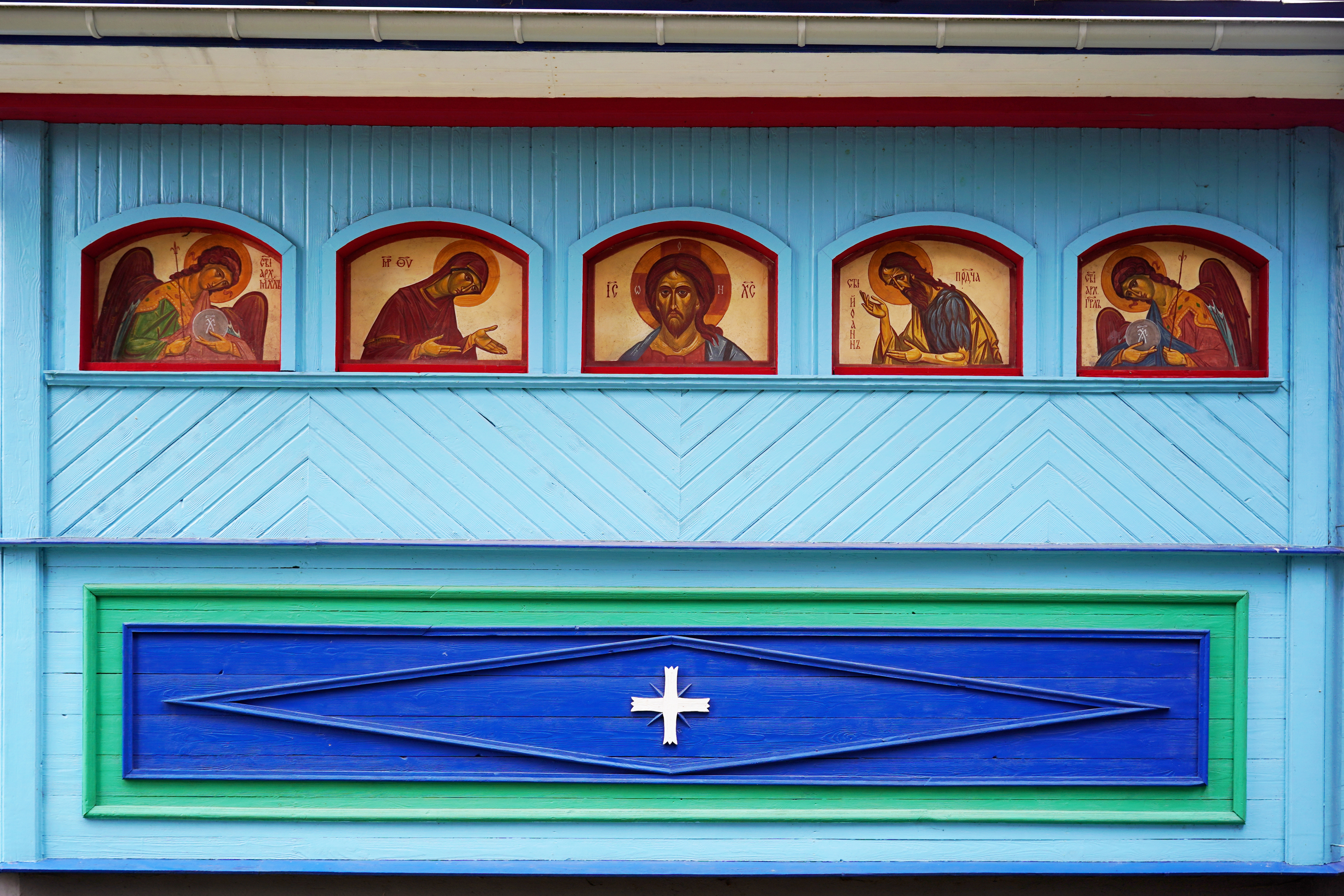 St. Michael the Archangel church in Bielsk Podlaski - frescos