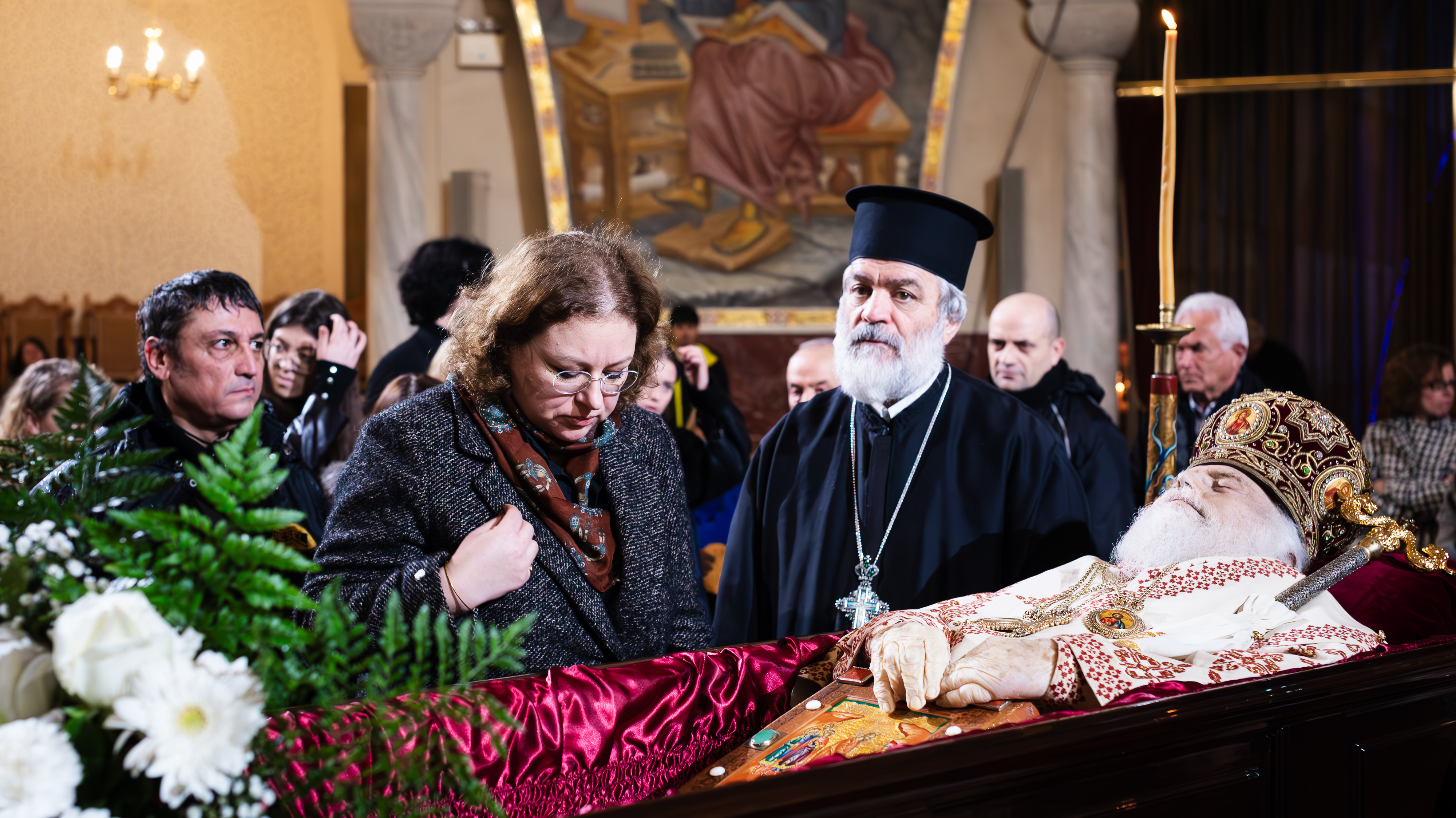 Funeral of Archbishop Anastasius of Albania