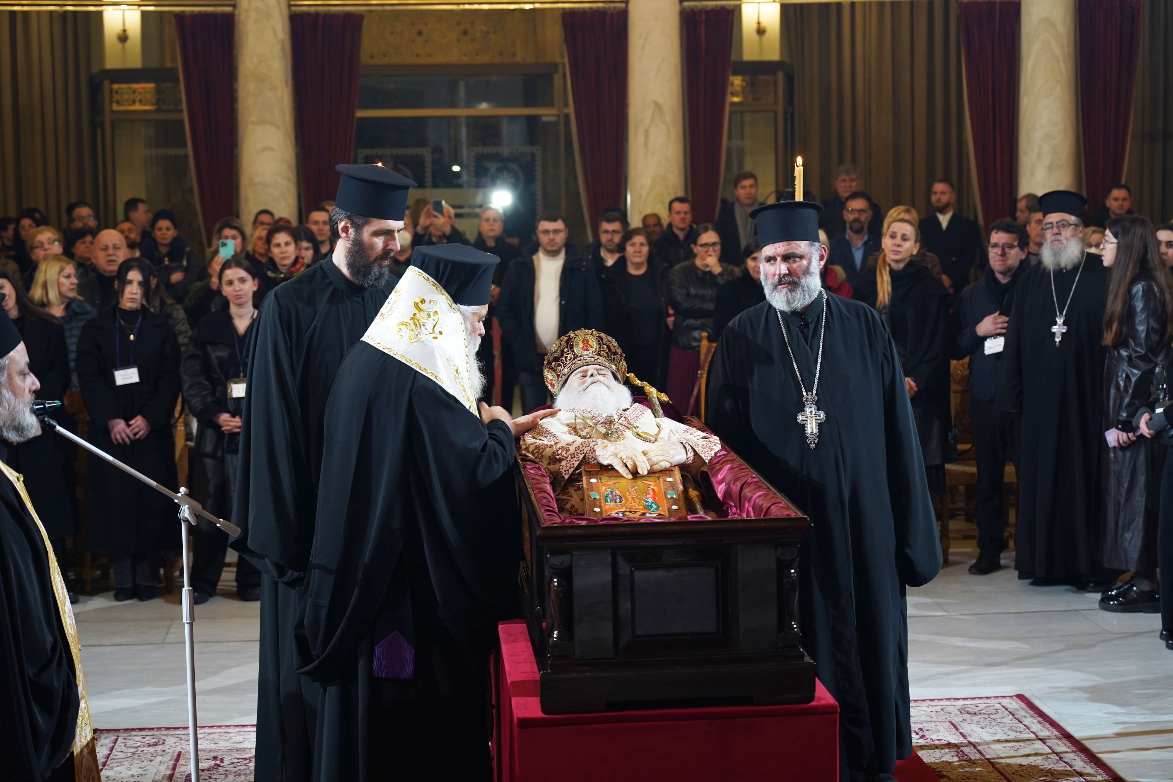 Archbishop Anastasios of Tirana, Durres and All Albania funeral 