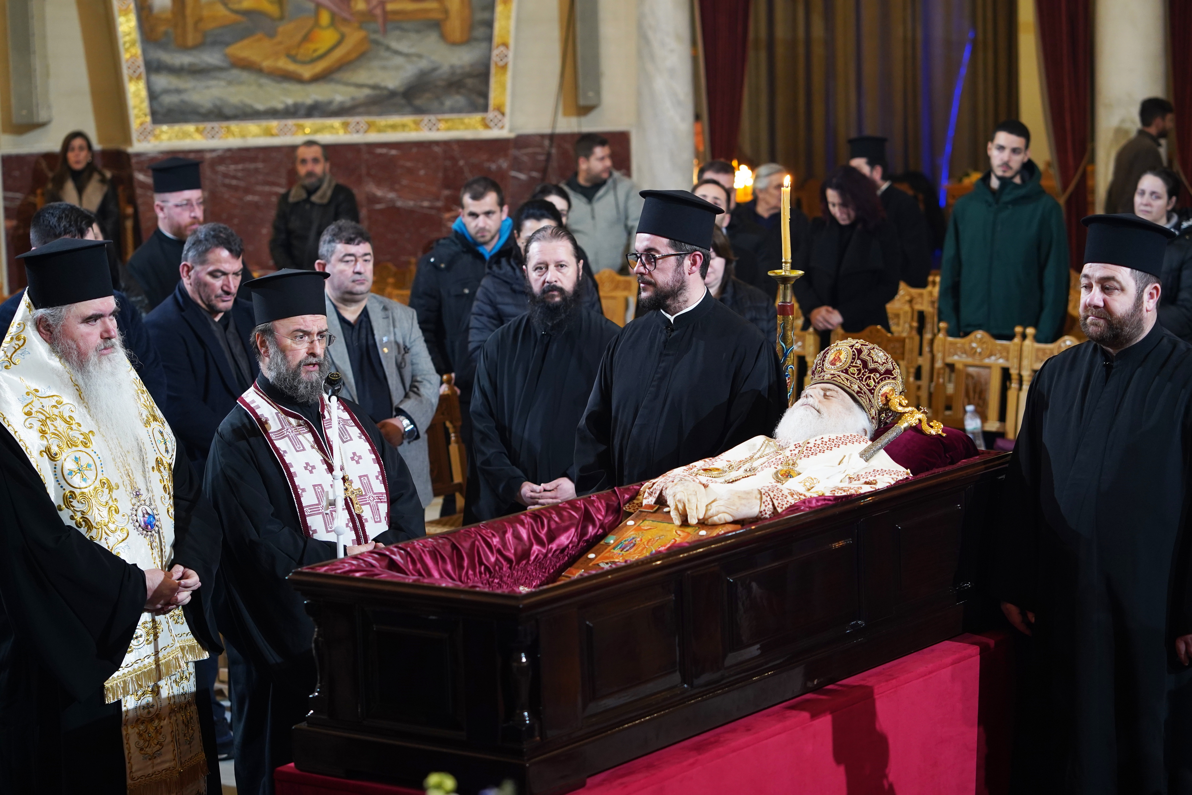 Archbishop Anastasios of Tirana, Durres and All Albania funeral 