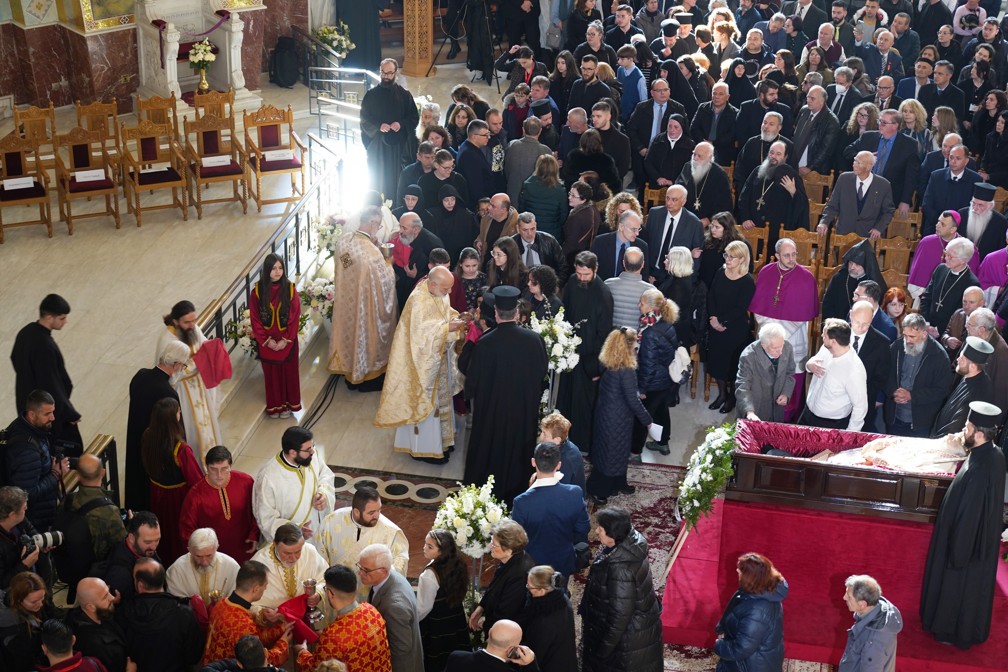 Archbishop Anastasios of Tirana, Durres and All Albania funeral
