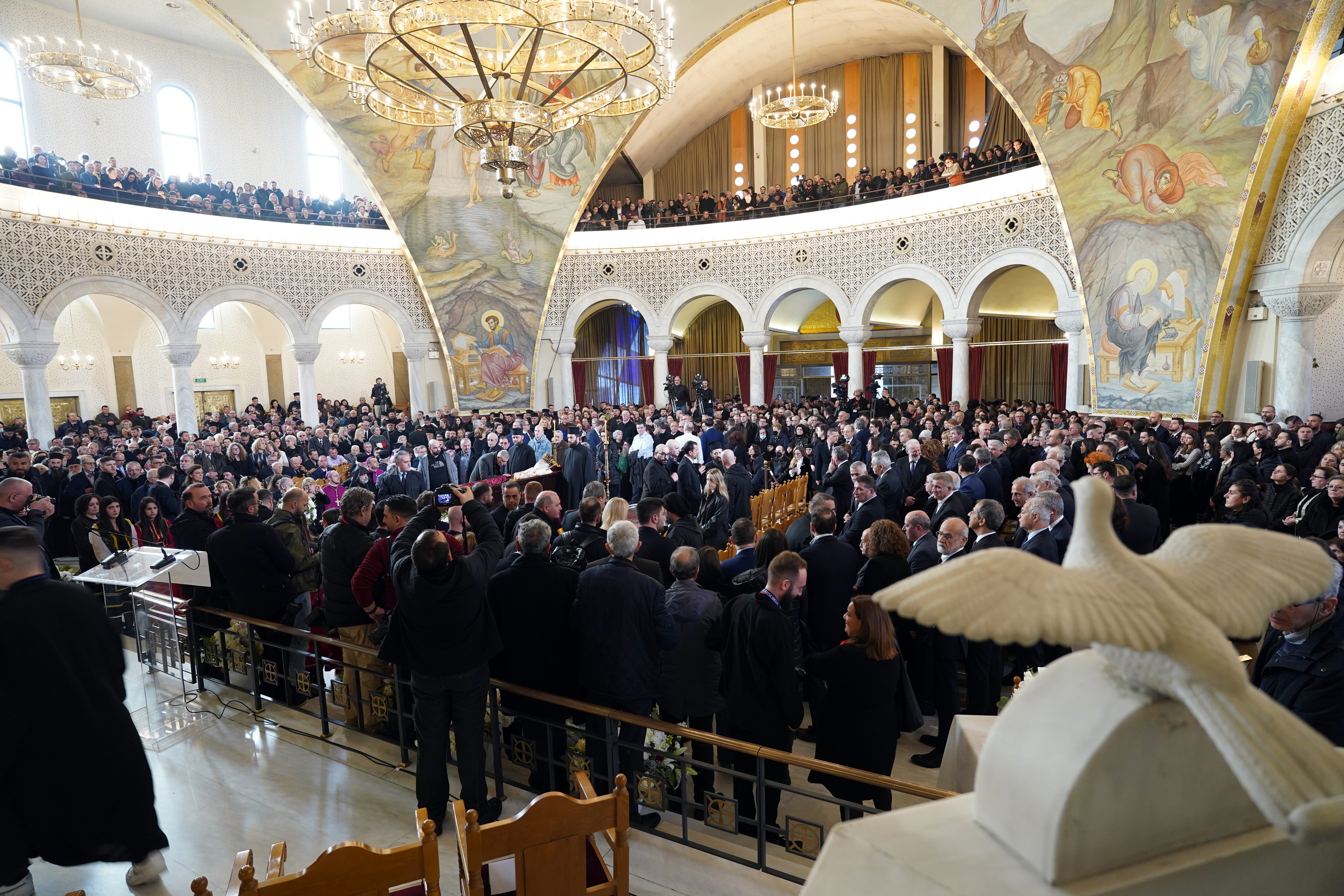 Archbishop Anastasios of Tirana, Durres and All Albania funeral