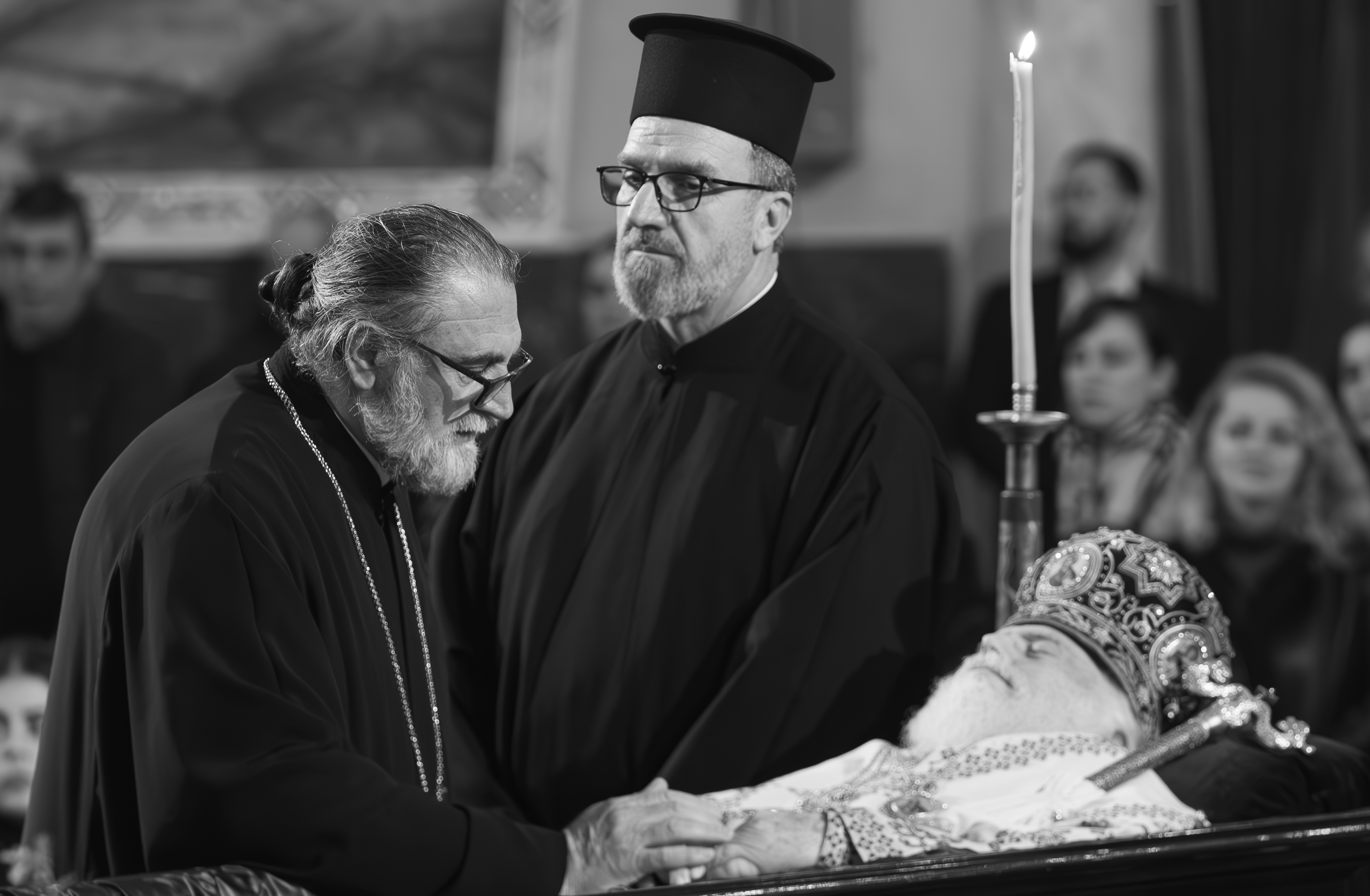 Funeral of Archbishop Anastasius of Albania