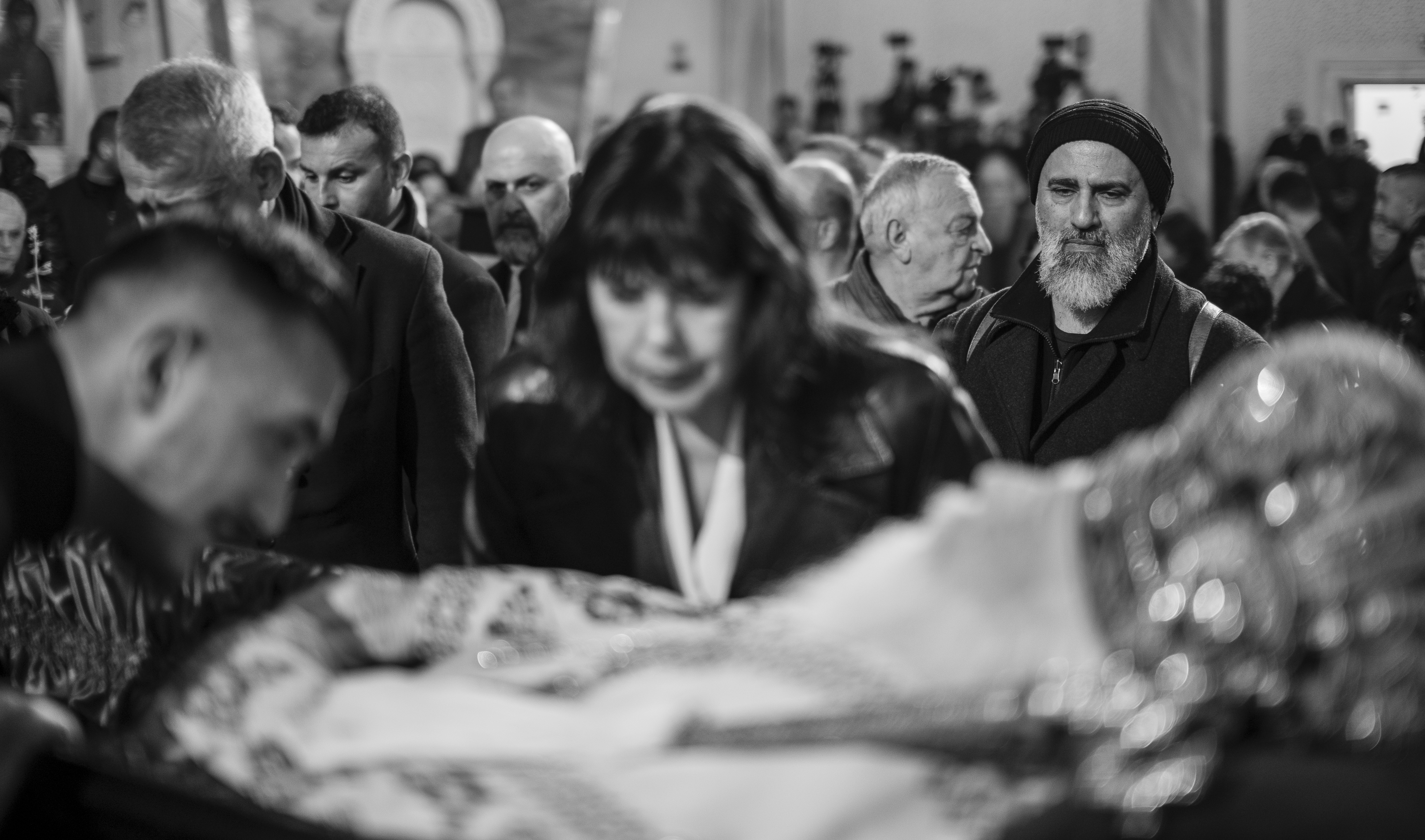 Funeral of Archbishop Anastasius of Albania 