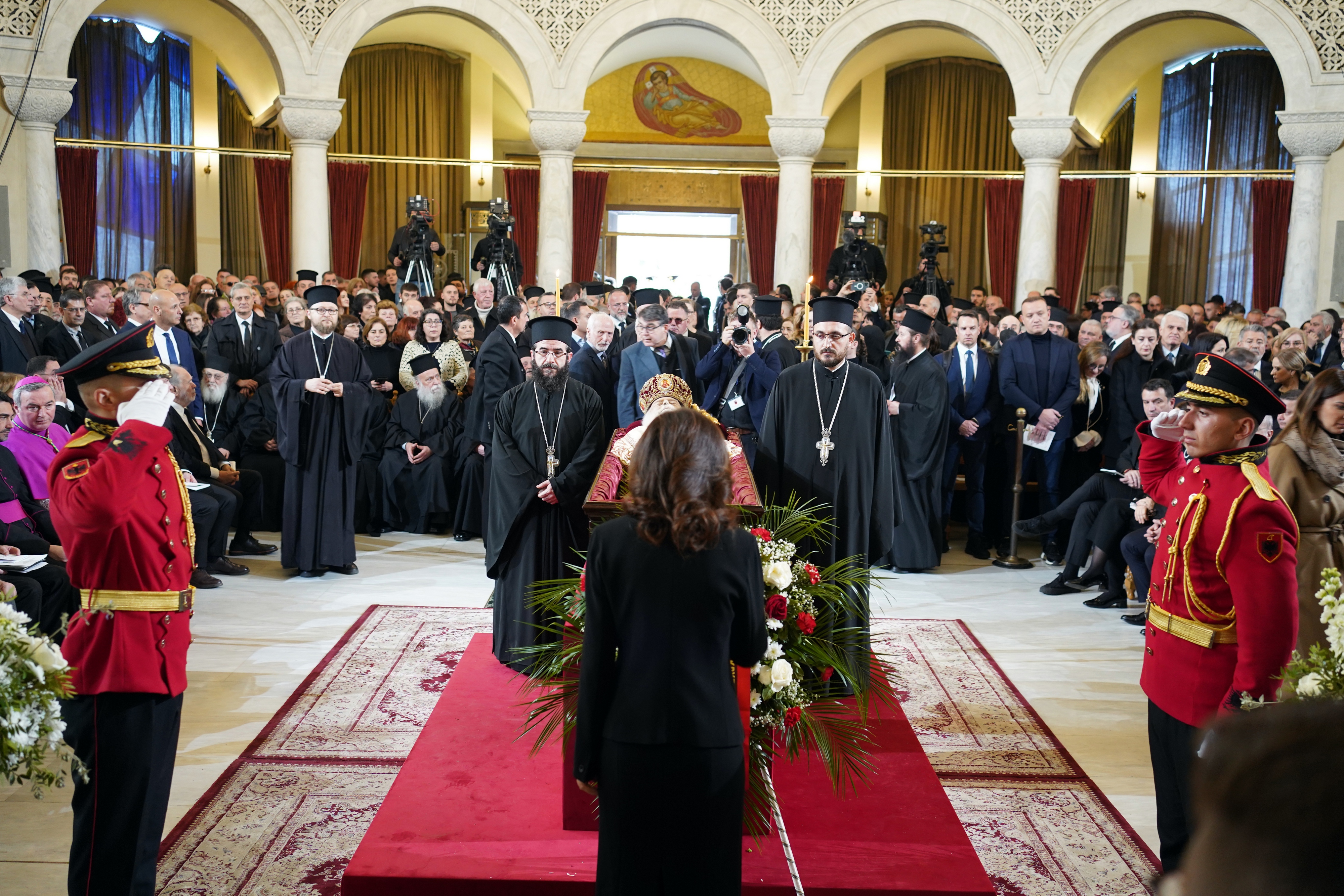 Archbishop Anastasios of Tirana, Durres and All Albania funeral 
