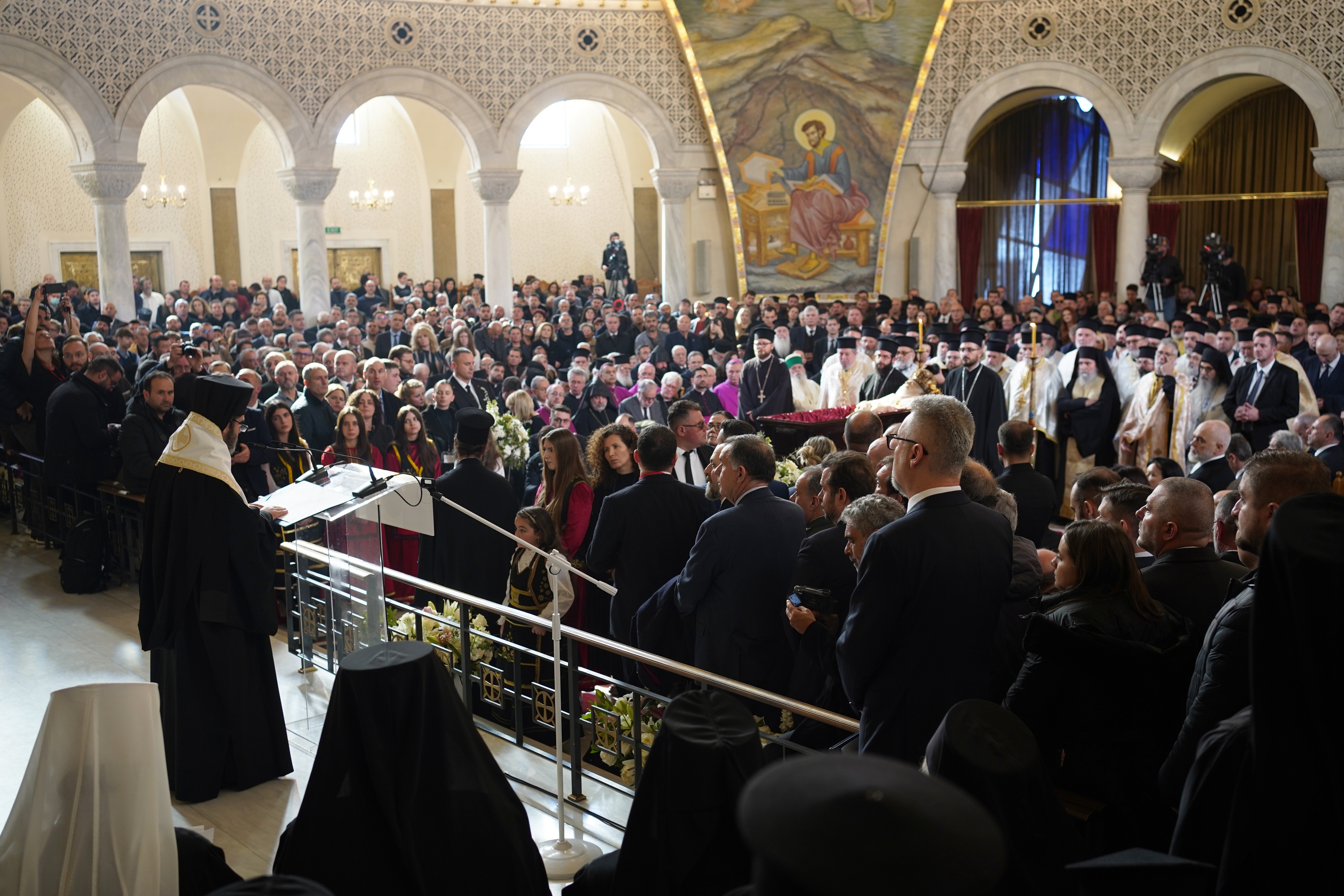 Archbishop Anastasios of Tirana, Durres and All Albania funeral 
