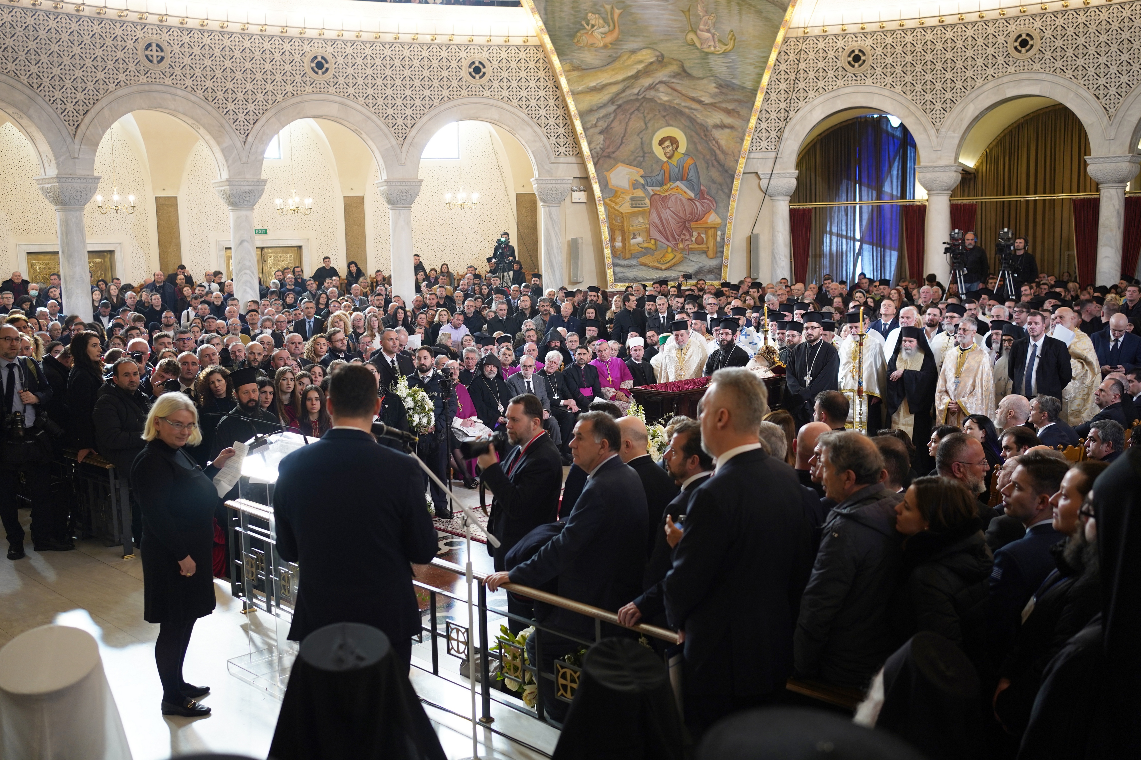 Archbishop Anastasios of Tirana, Durres and All Albania funeral 