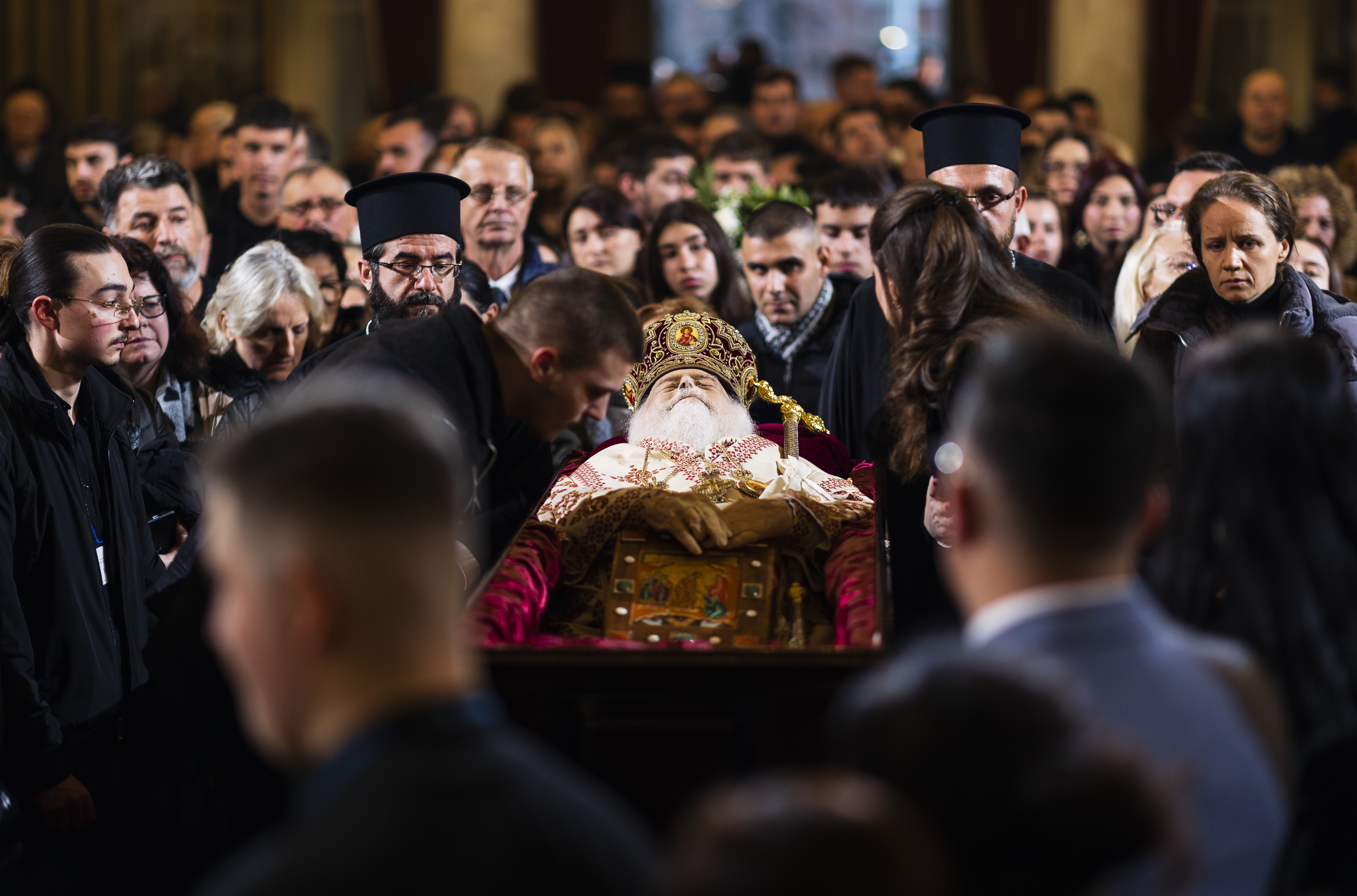 Funeral Service of Archbishop Anastasius of Albania