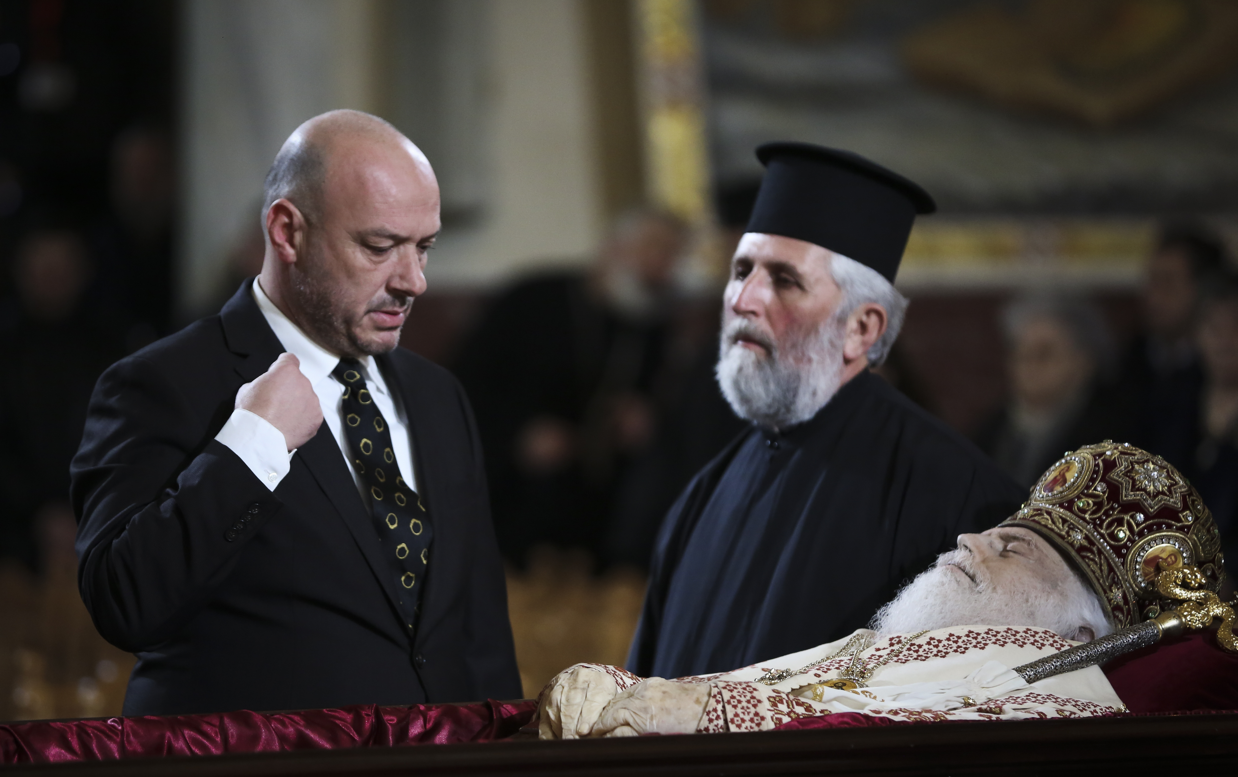 Funeral Service of Archbishop Anastasius of Albania
