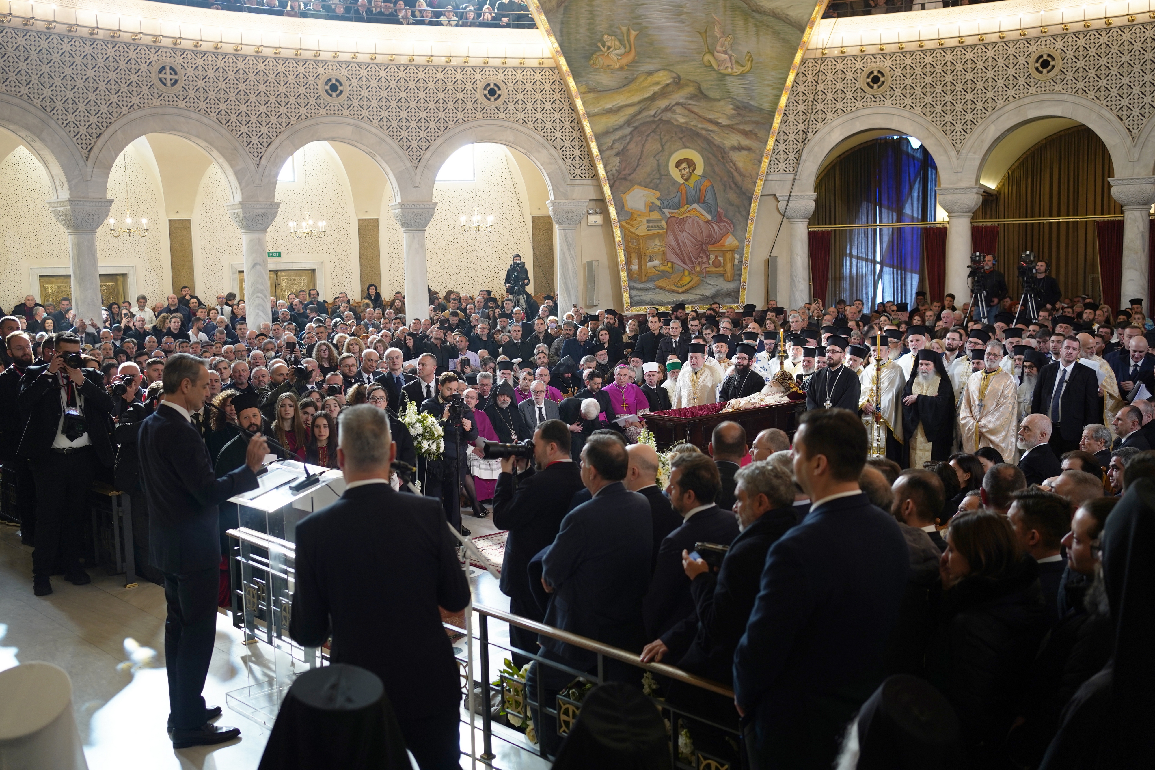 Archbishop Anastasios of Tirana, Durres and All Albania funeral