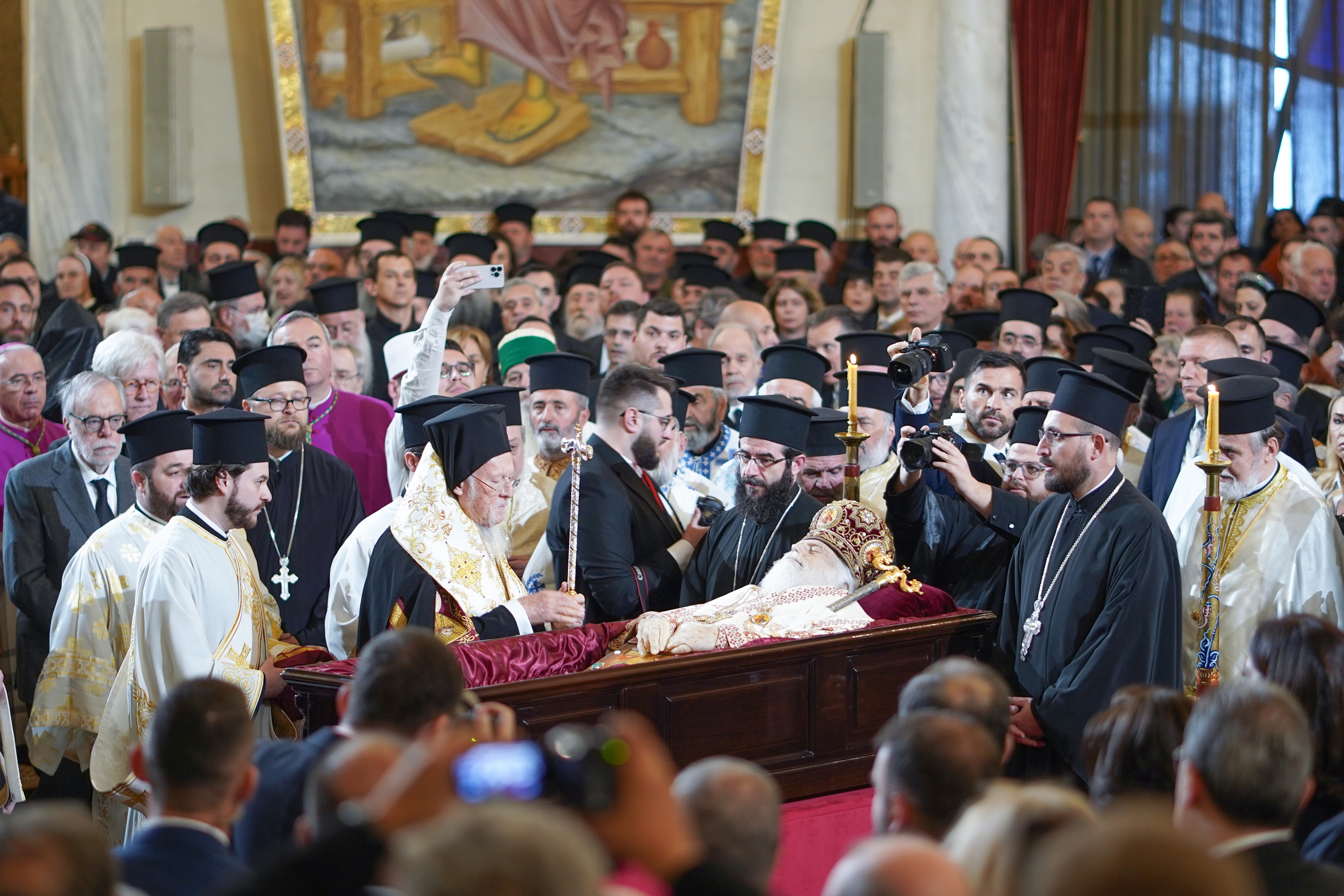 Archbishop Anastasios of Tirana, Durres and All Albania funeral