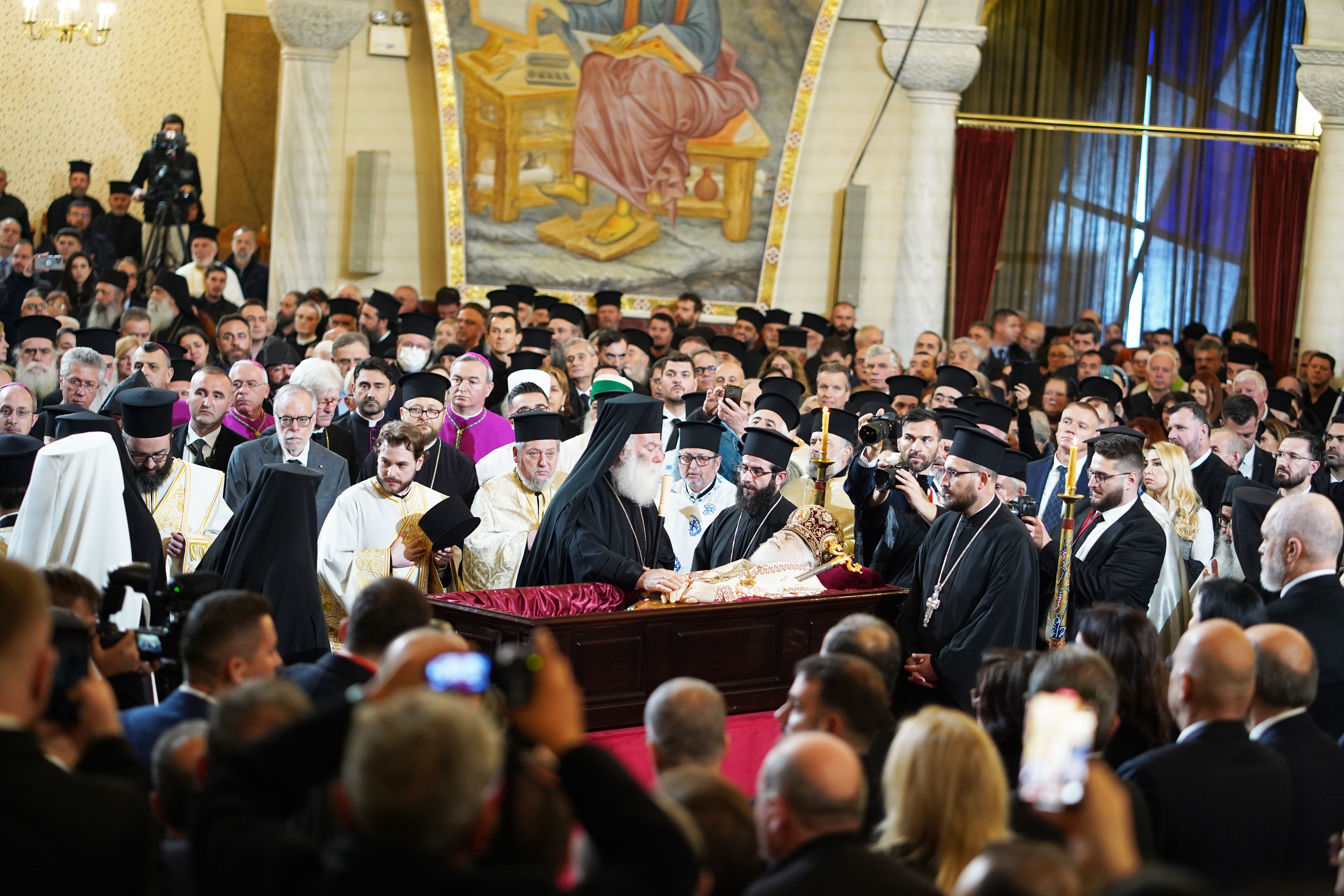 Archbishop Anastasios of Tirana, Durres and All Albania funeral