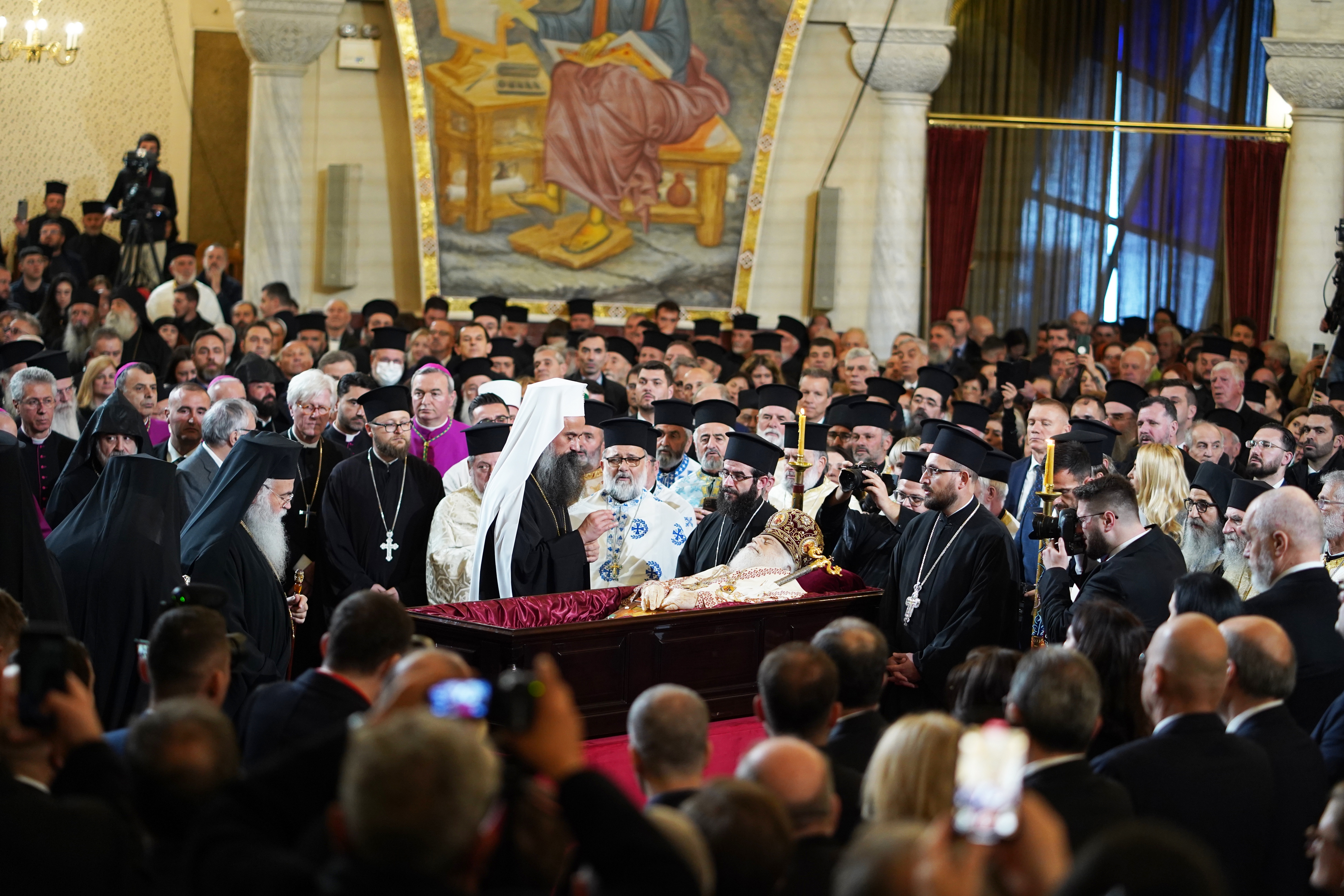 Archbishop Anastasios of Tirana, Durres and All Albania funeral
