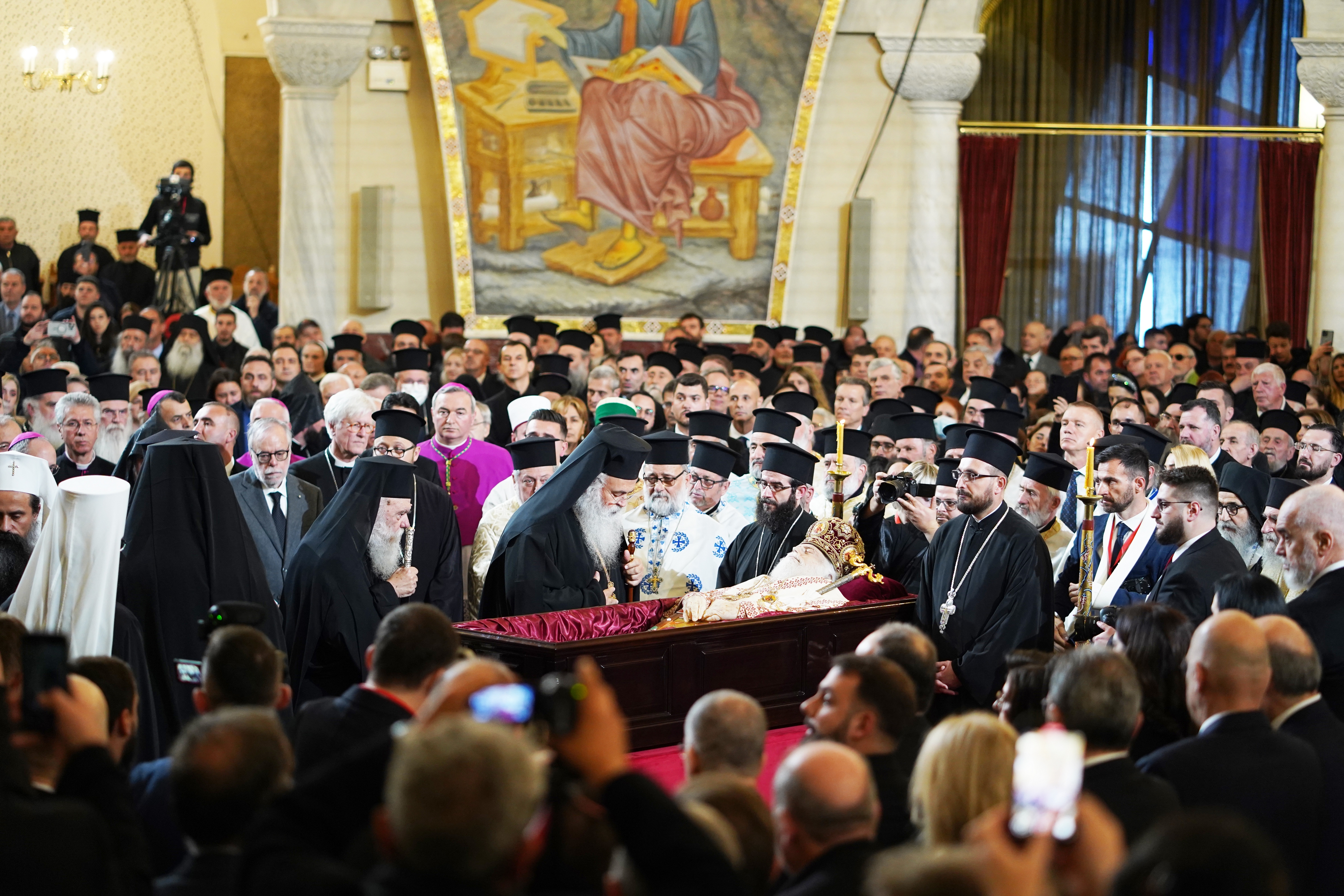 Archbishop Anastasios of Tirana, Durres and All Albania funeral