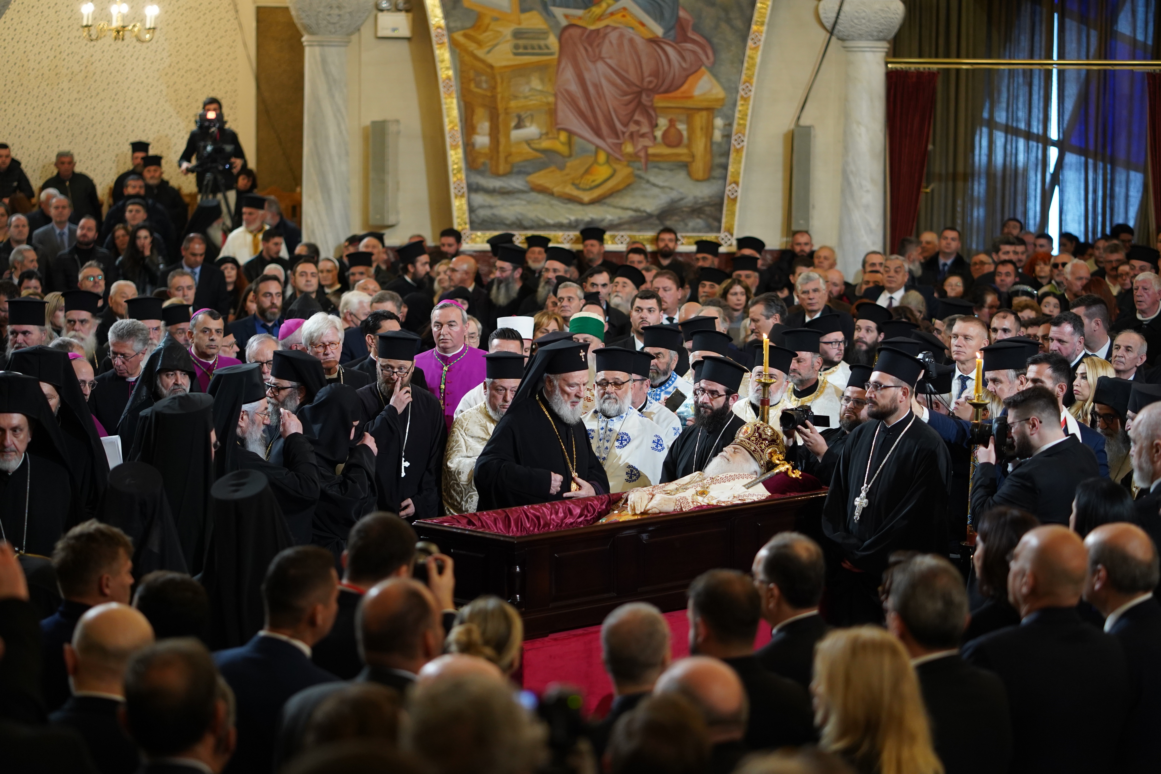 Archbishop Anastasios of Tirana, Durres and All Albania funeral