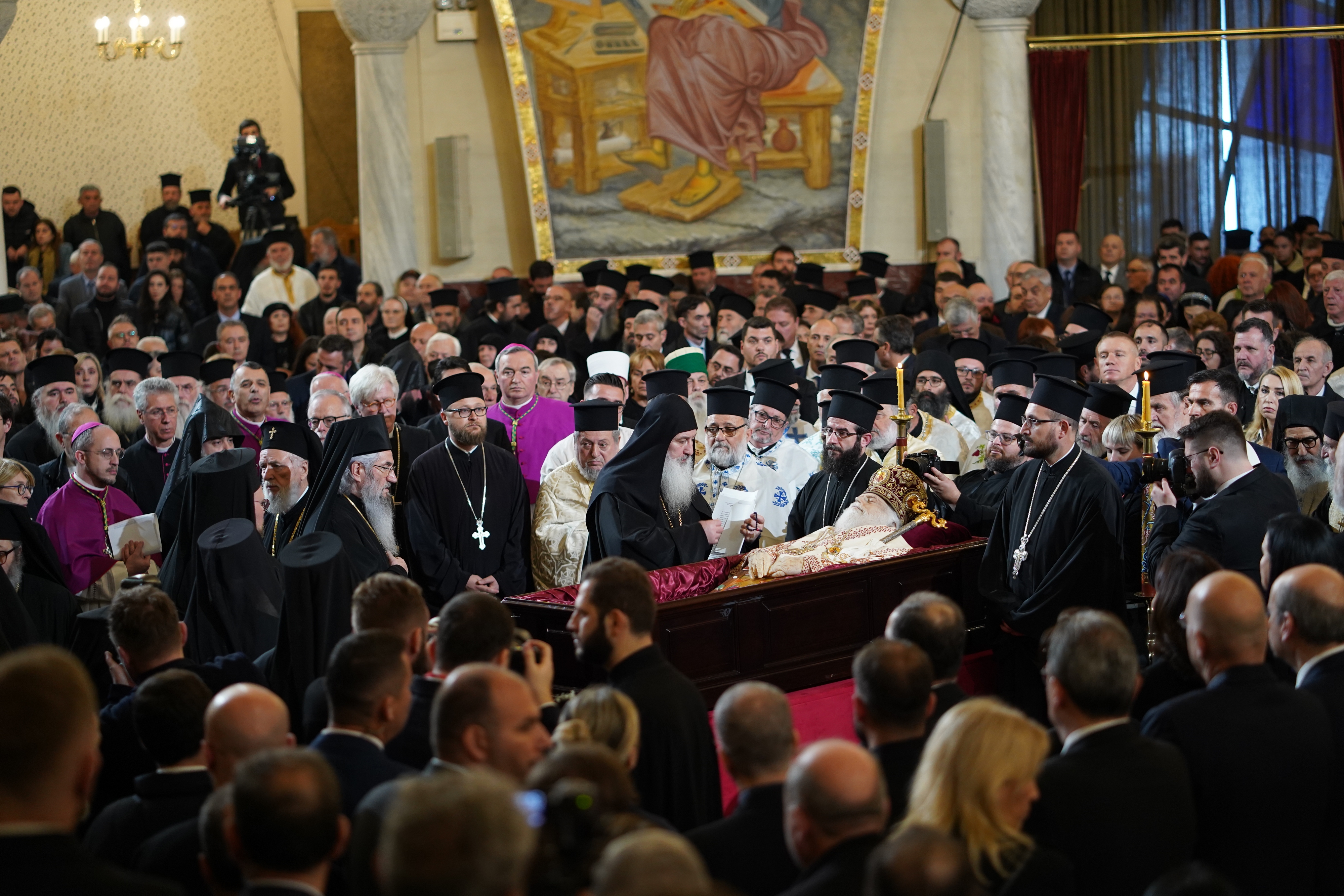 Archbishop Anastasios of Tirana, Durres and All Albania funeral