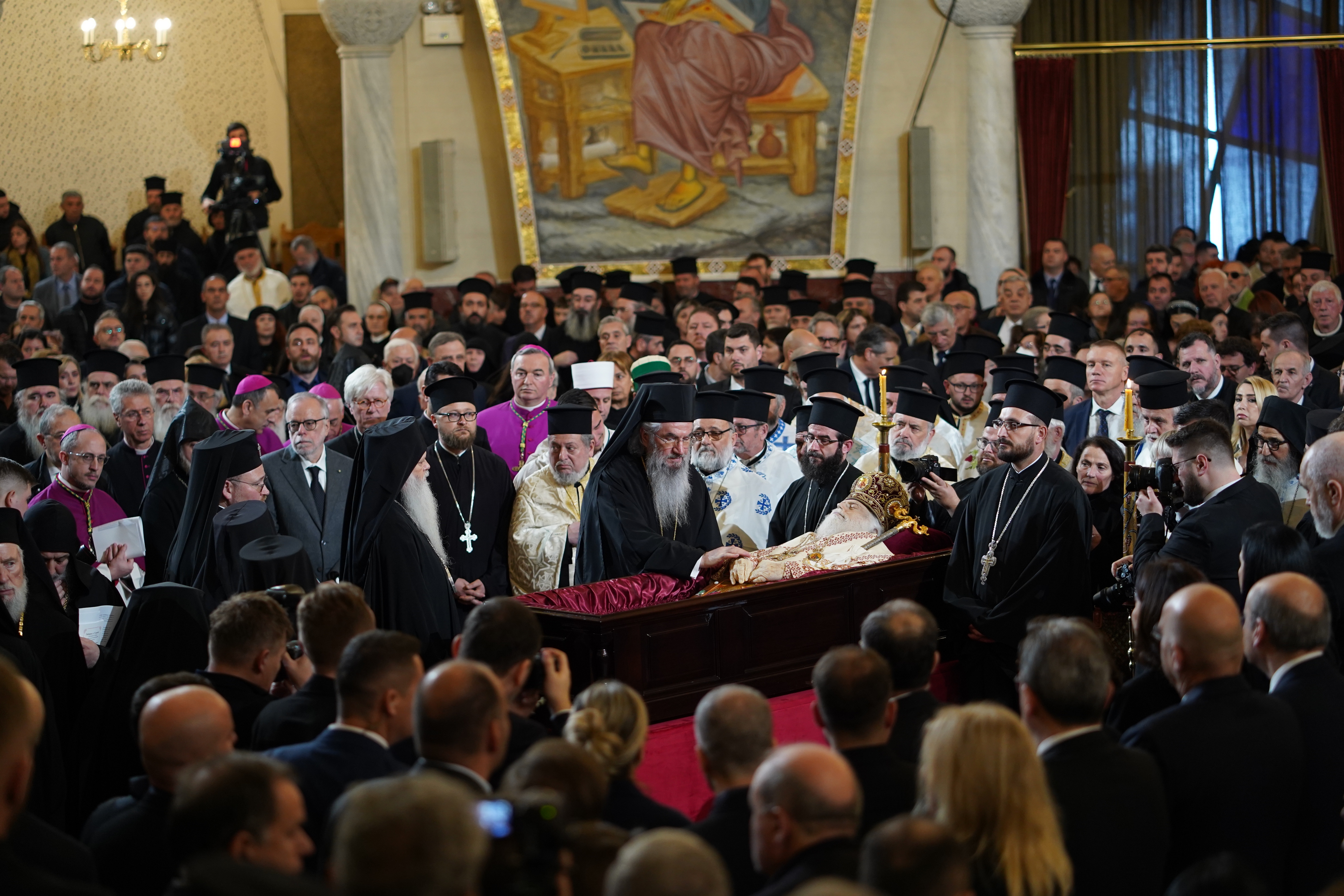 Archbishop Anastasios of Tirana, Durres and All Albania funeral