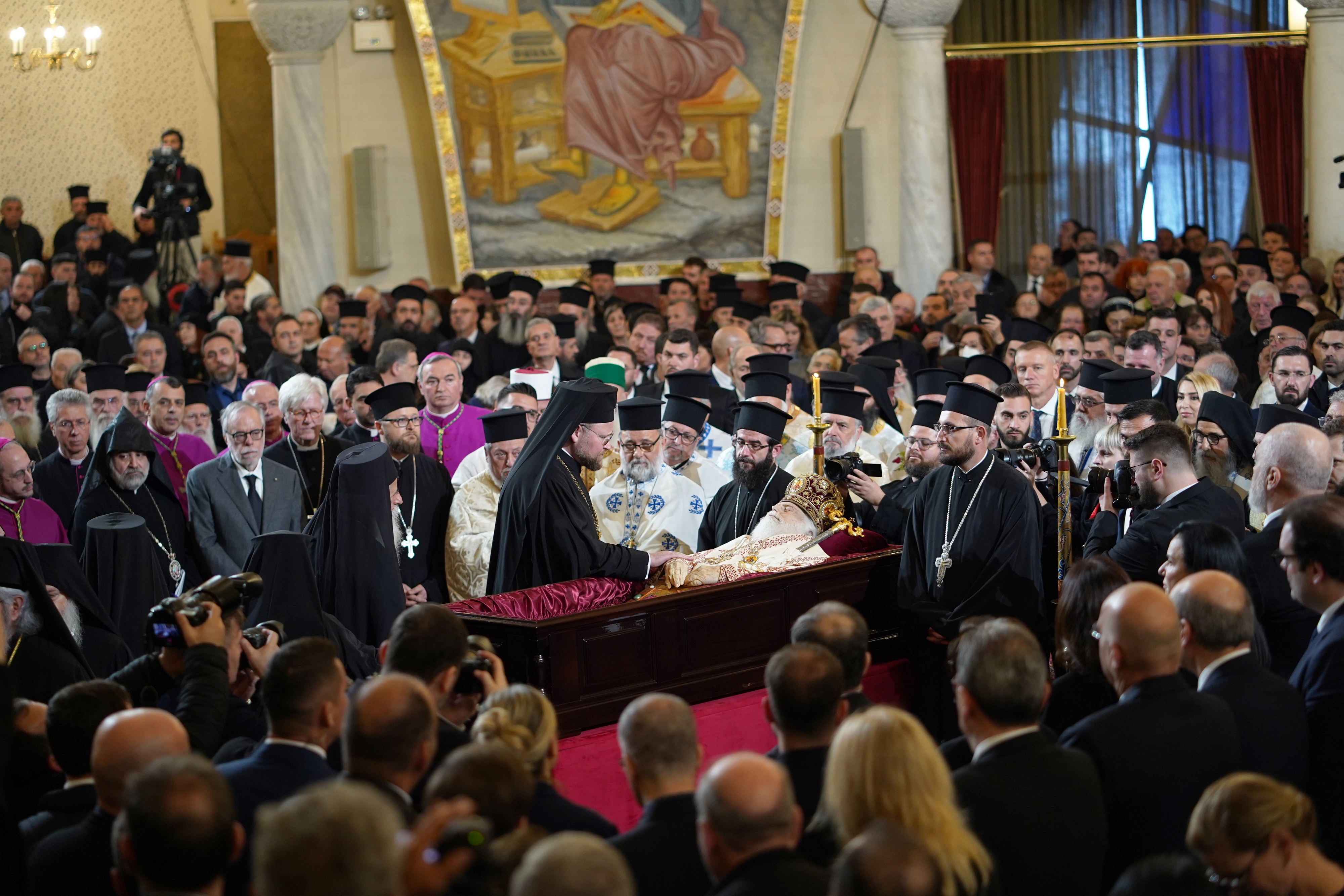 Archbishop Anastasios of Tirana, Durres and All Albania funeral
