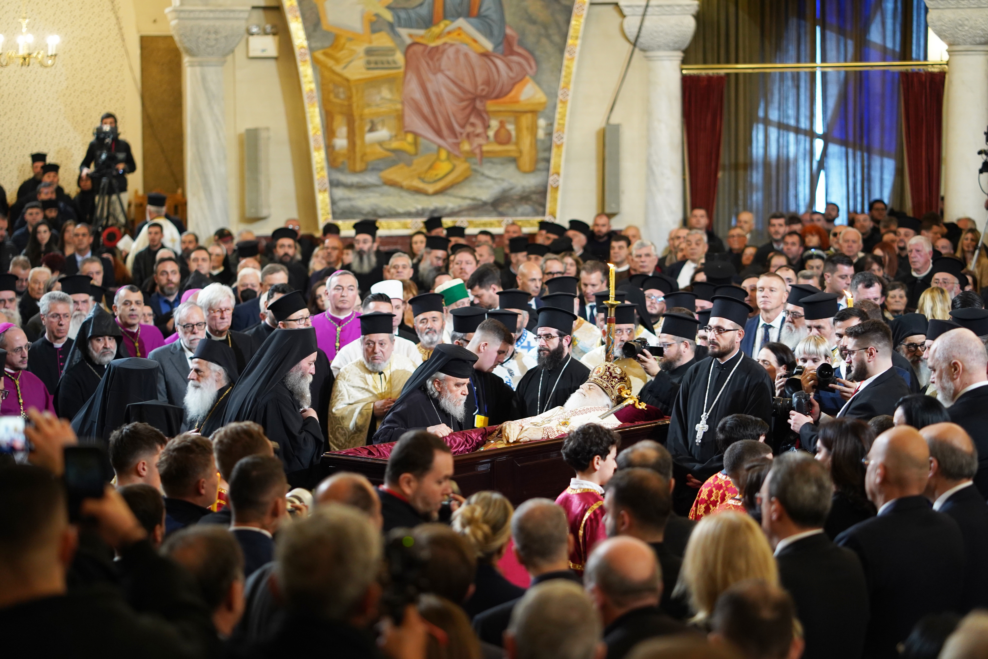 Archbishop Anastasios of Tirana, Durres and All Albania funeral