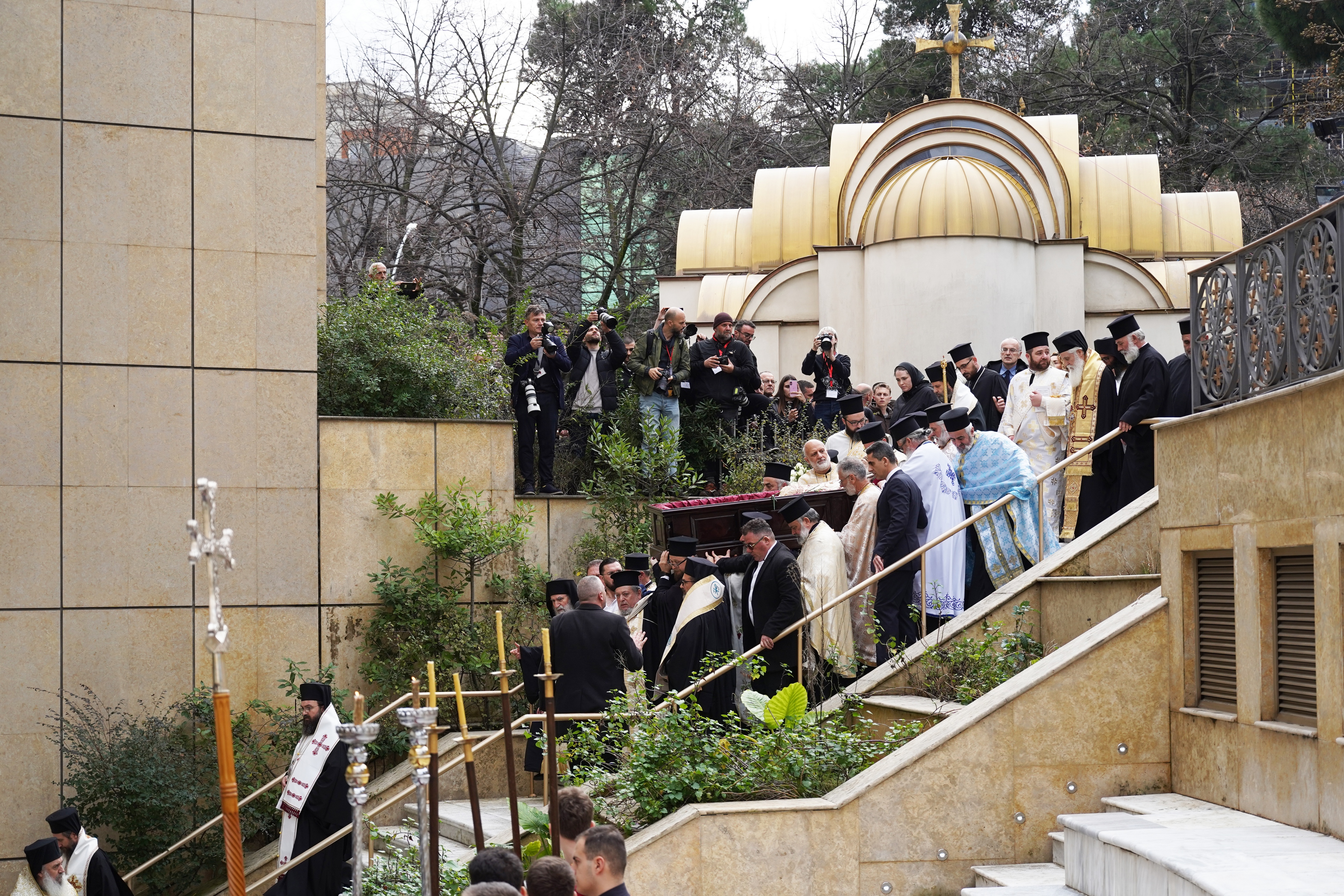 Archbishop Anastasios of Tirana, Durres and All Albania funeral