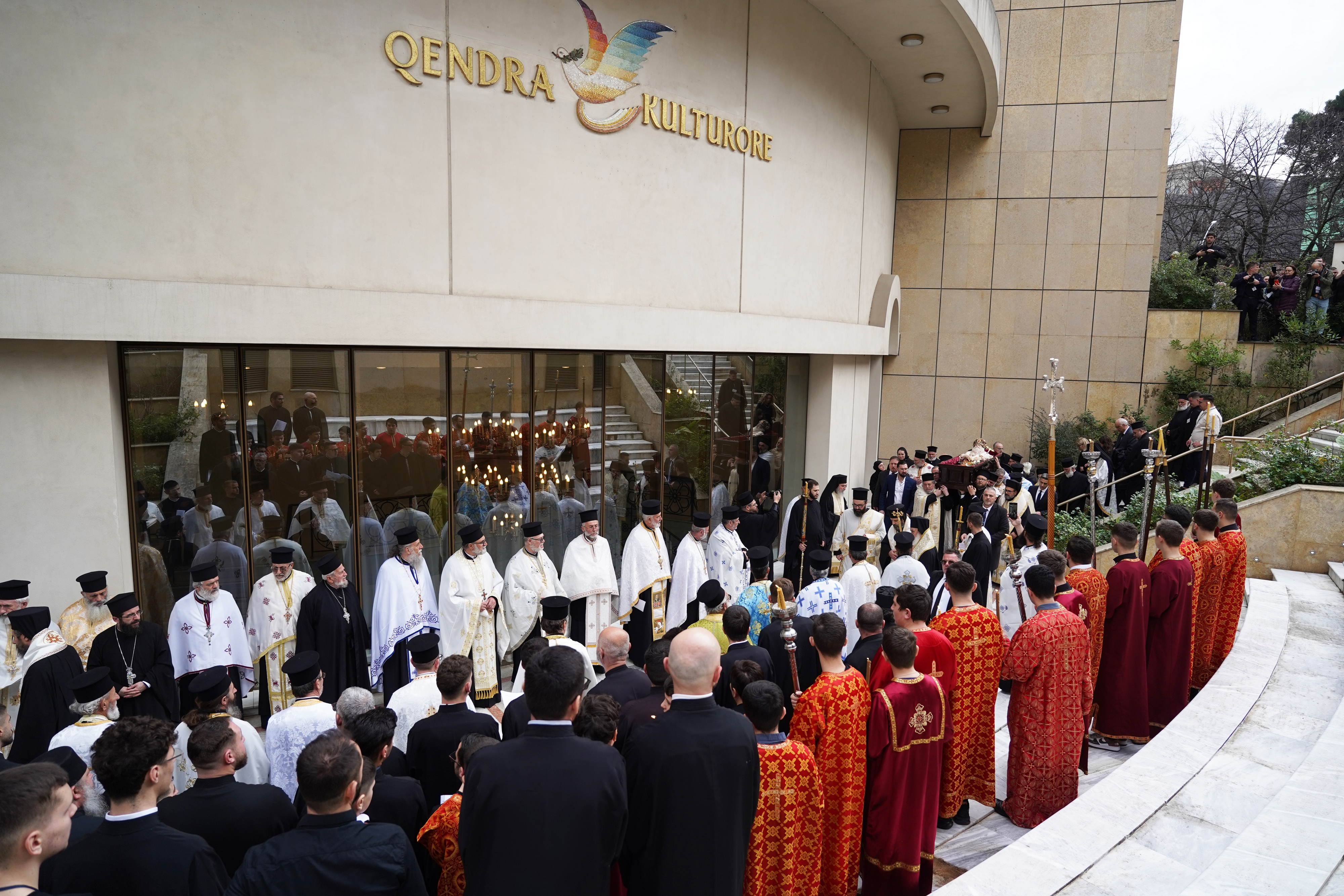 Archbishop Anastasios of Tirana, Durres and All Albania funeral